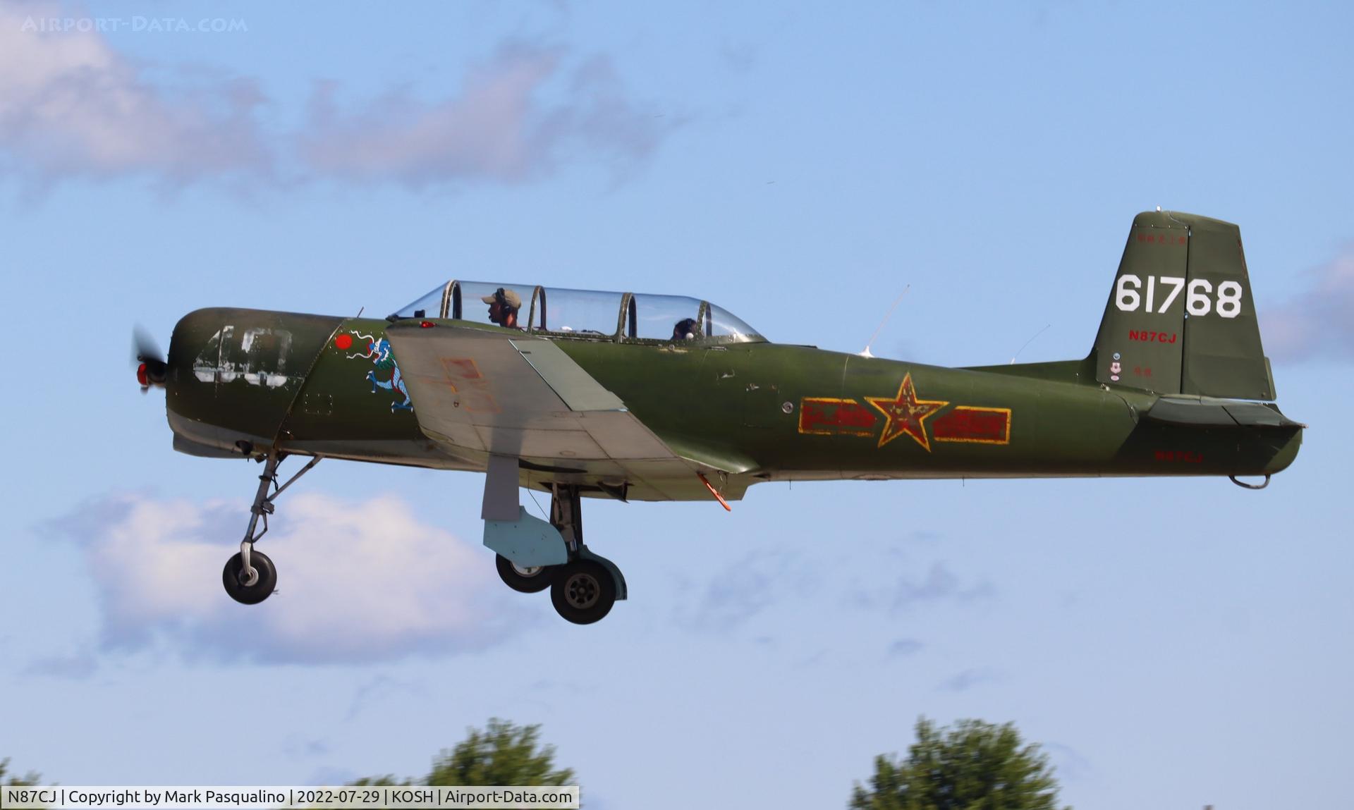 N87CJ, Nanchang CJ-6 C/N 4432016, Nanchang CJ-6