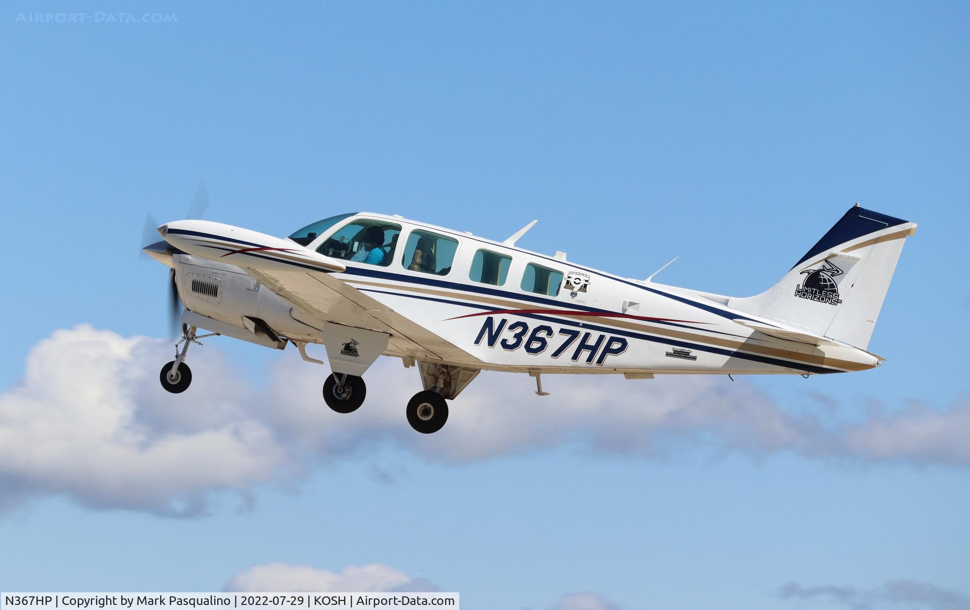 N367HP, 1981 Beech A36 Bonanza 36 C/N E-1811, Beech A36