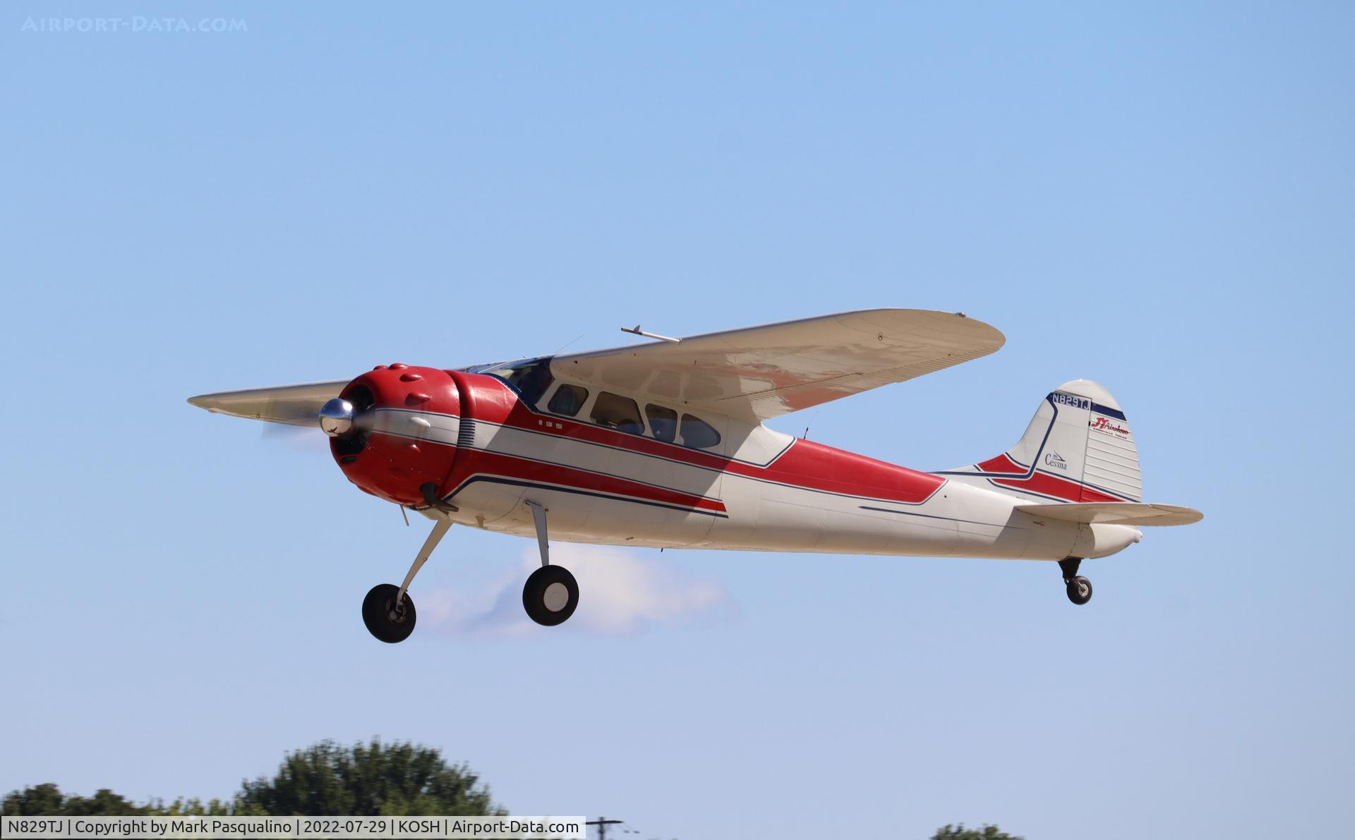 N829TJ, 1953 Cessna 195 C/N 16048, Cessna 195