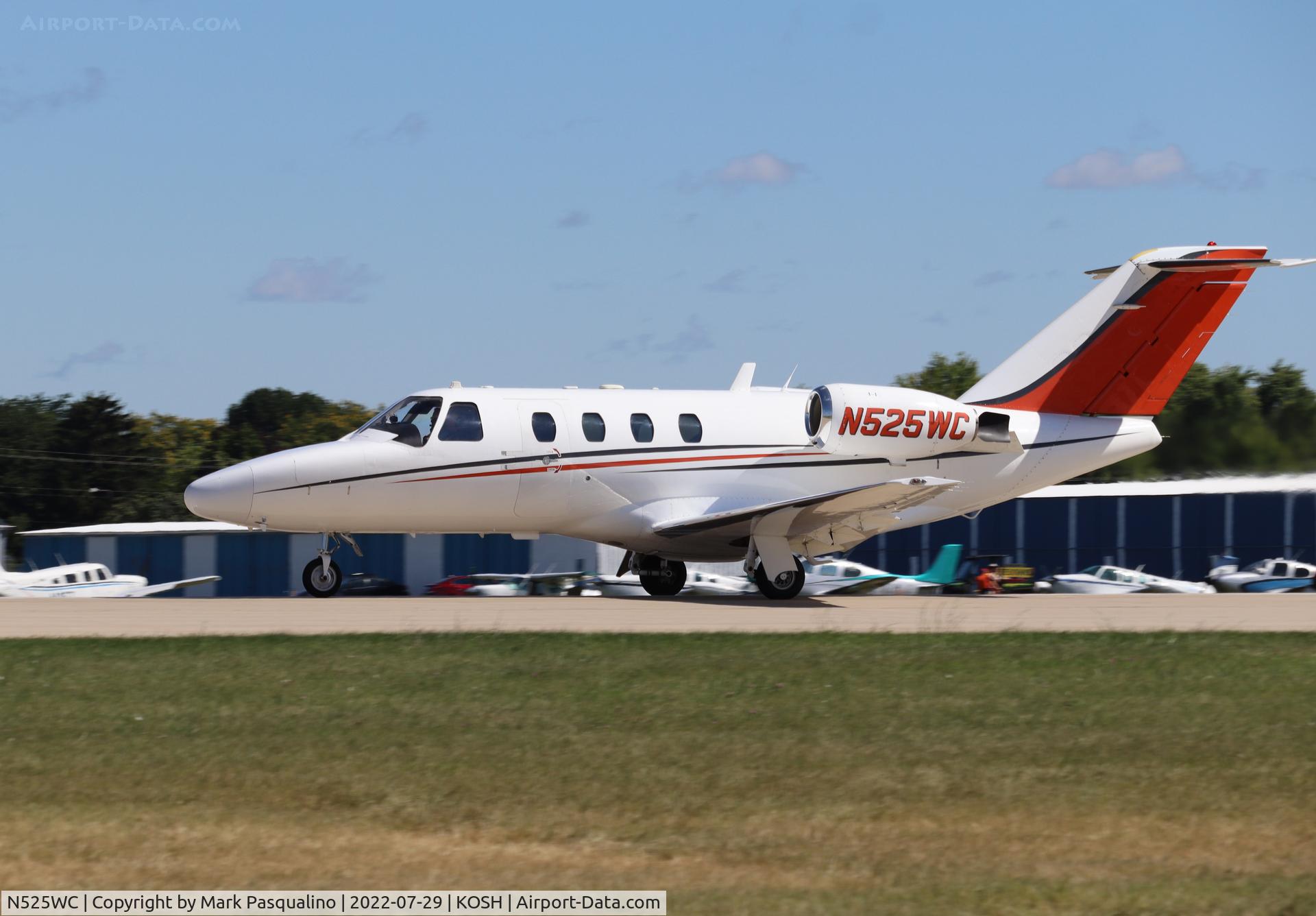 N525WC, 1995 Cessna 525 CitationJet C/N 525-0107, Cessna 525