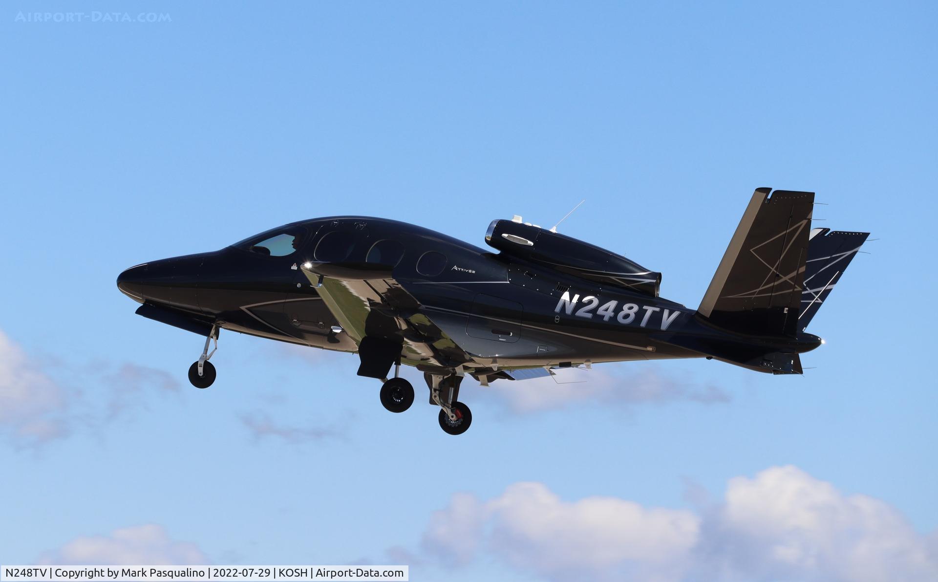 N248TV, 2022 Cirrus SF50 Vision C/N 0364, Cirrus SF50