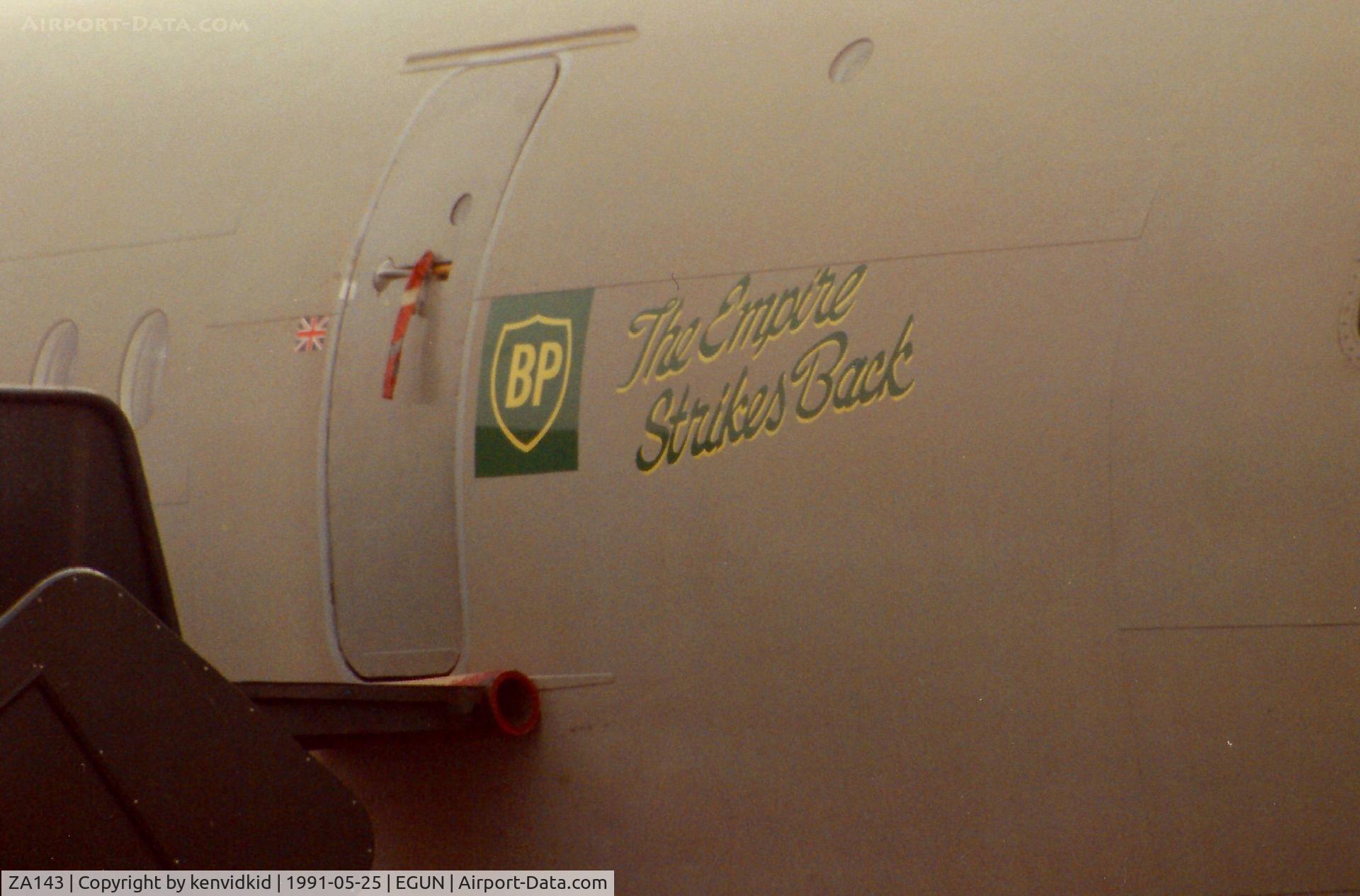 ZA143, Vickers VC10 K.2 C/N 813, At the 1991 Mildenhall Air Fete. Scanned from print.