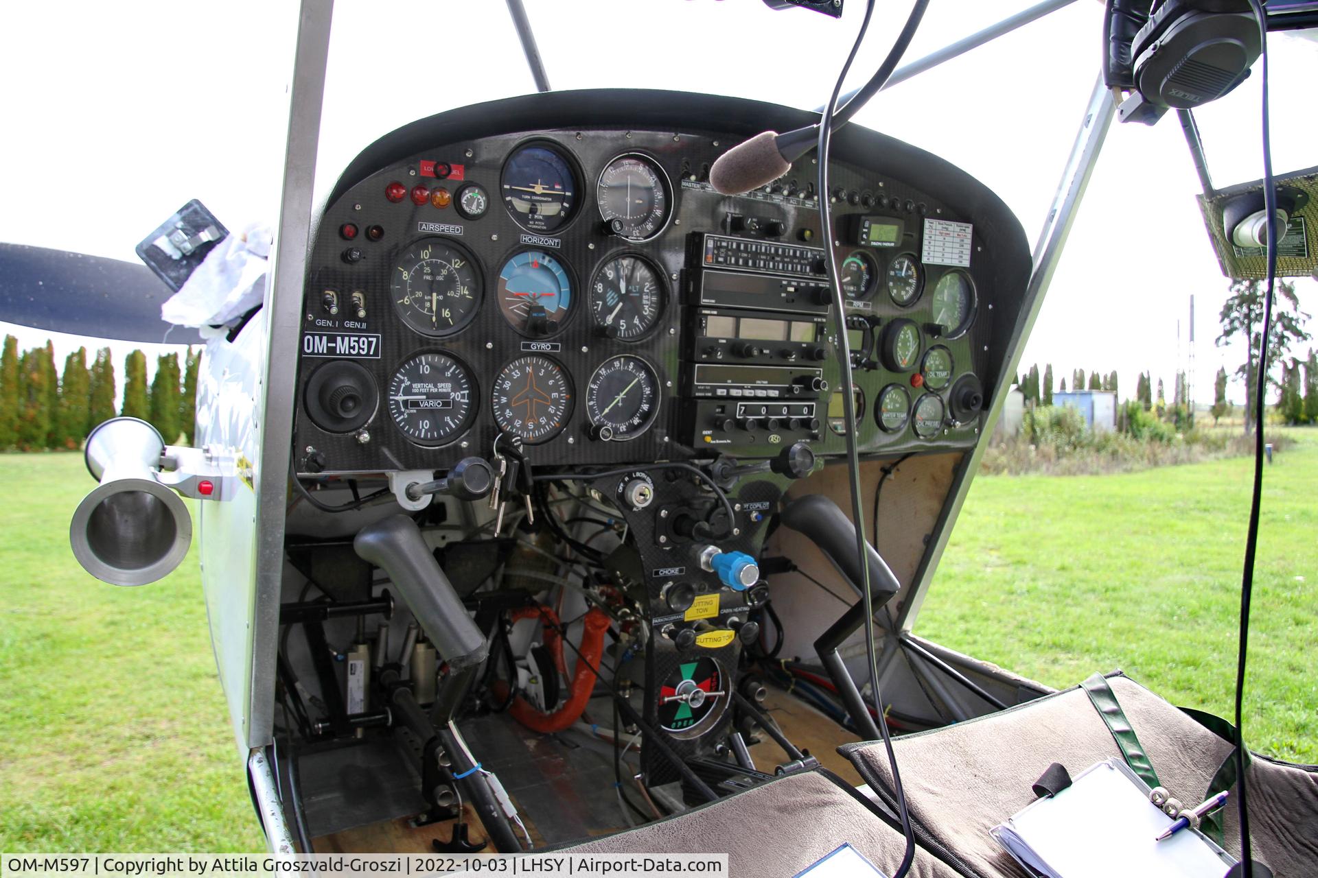 OM-M597, Apollo Fox C/N 110800, LHSY - Szombathely Airport, Hungary