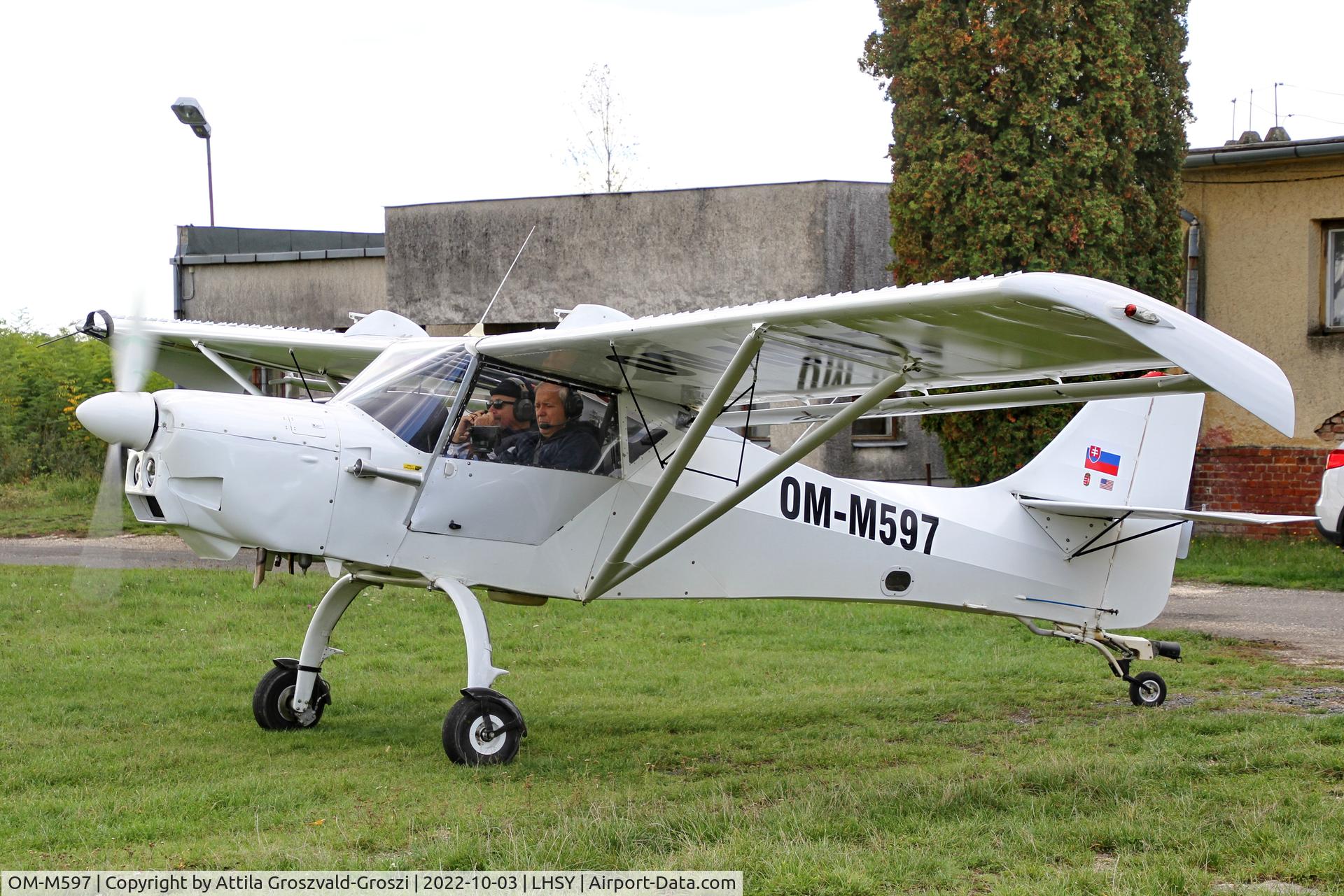 OM-M597, Apollo Fox C/N 110800, LHSY - Szombathely Airport, Hungary