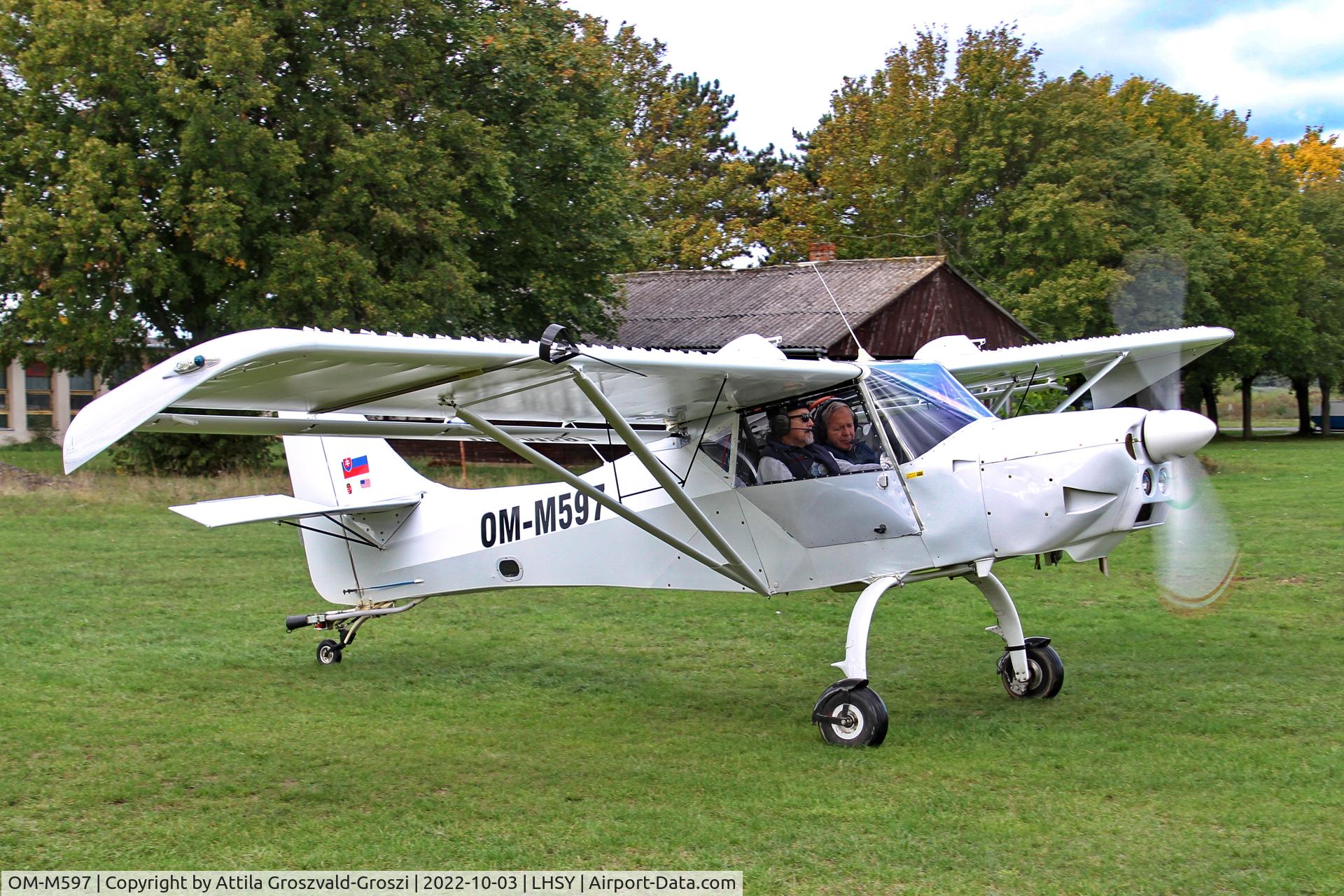 OM-M597, Apollo Fox C/N 110800, LHSY - Szombathely Airport, Hungary