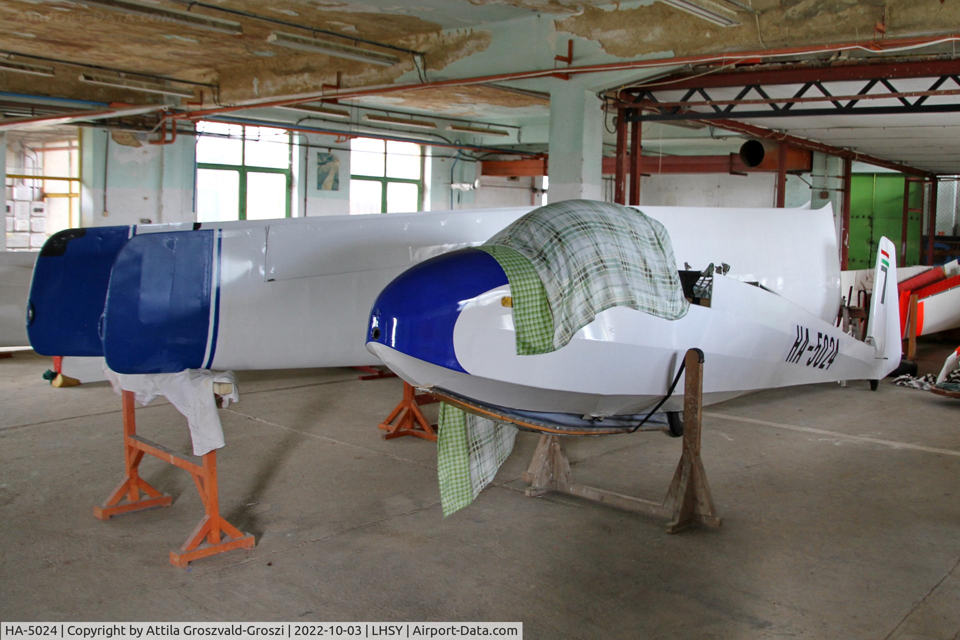 HA-5024, 1963 Schleiche Ka 7 Rhonadler C/N 7081, LHSY - Szombathely Airport, Hungary