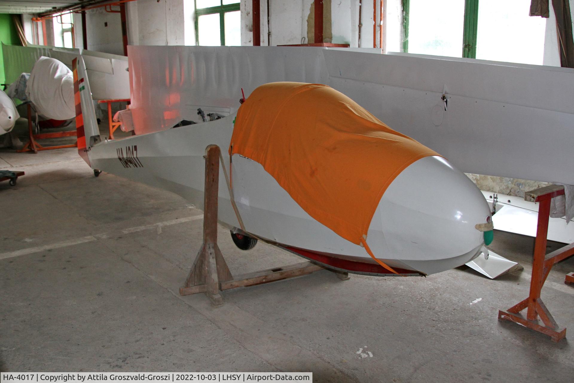 HA-4017, 1964 Schleicher Ka-8B C/N 8369, LHSY - Szombathely Airport, Hungary