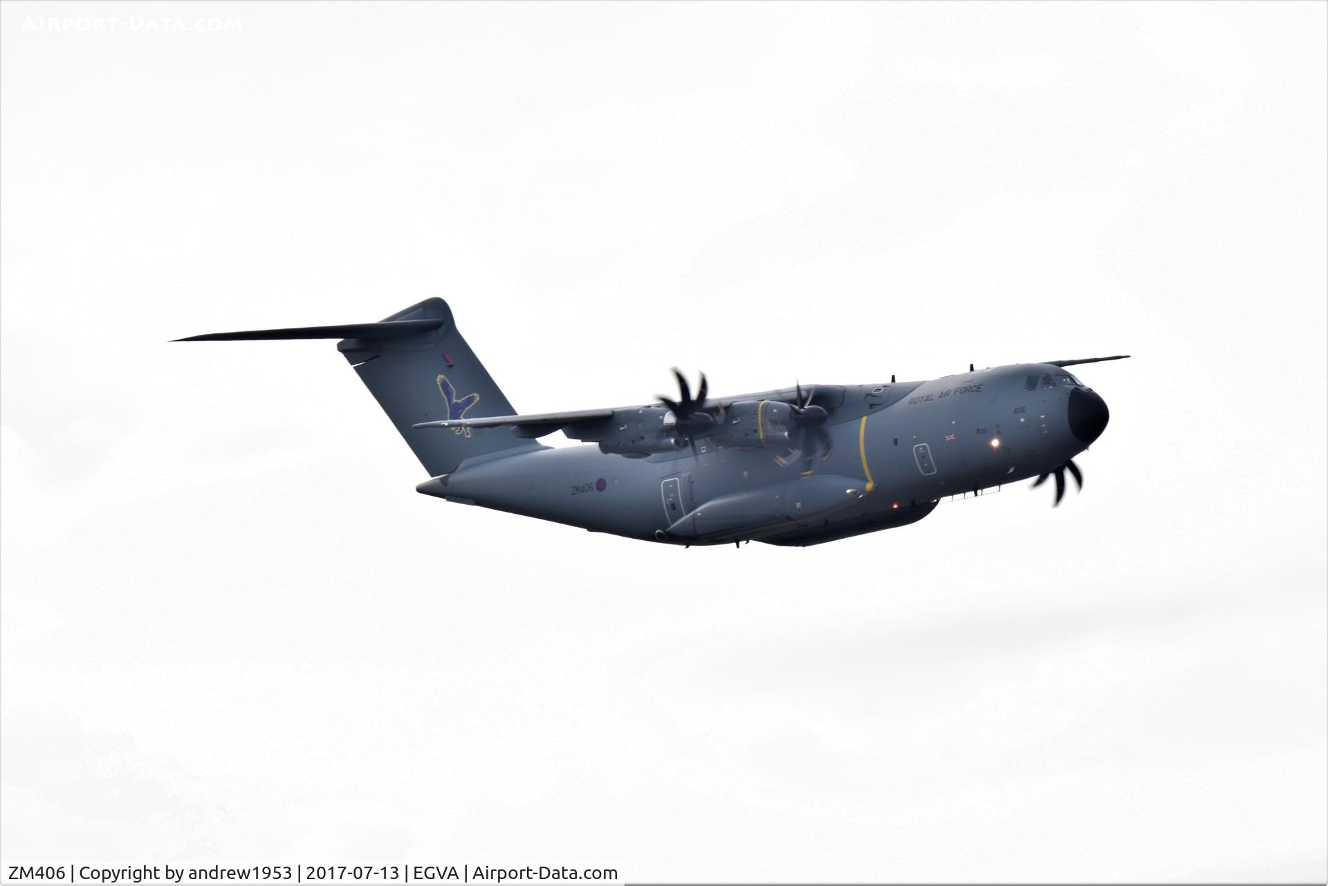 ZM406, 2015 Airbus A400M Atlas C.1 C/N 025, ZM406 at RAF Fairford.