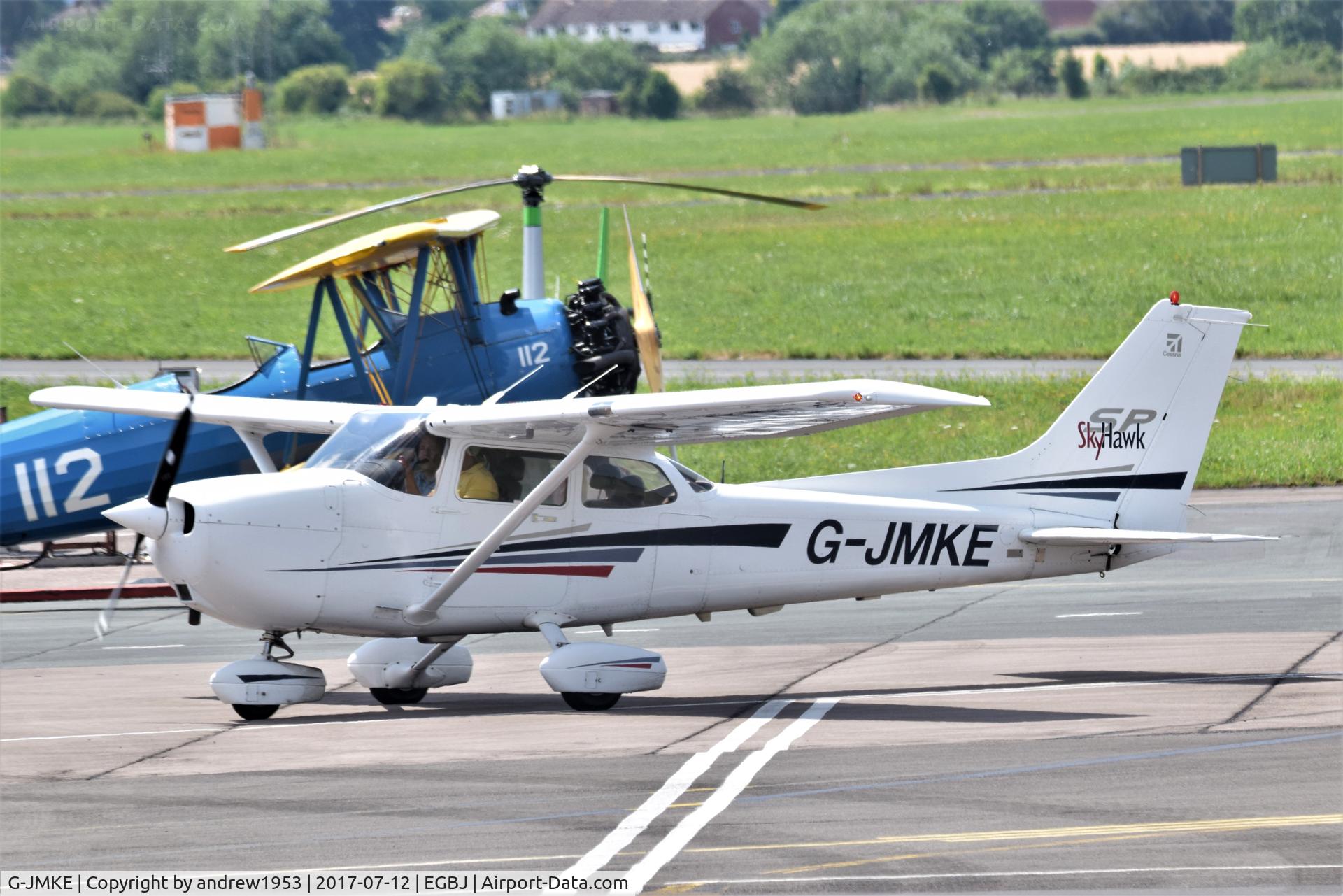 G-JMKE, 2002 Cessna 172S Skyhawk SP C/N 172S9248, G-JMKE at Gloucestershire Airport.