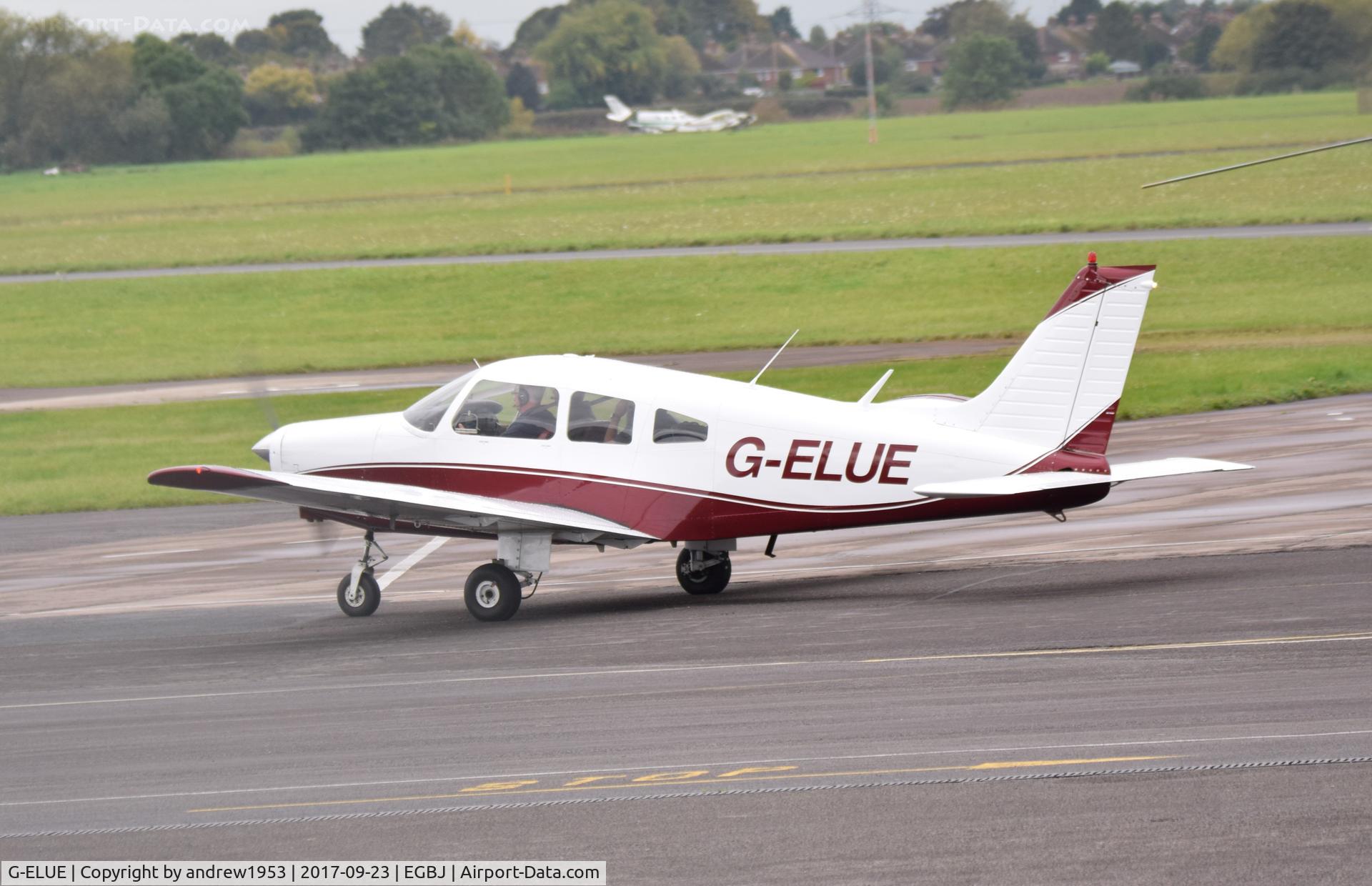 G-ELUE, 1979 Piper PA-28-161 Warrior II C/N 28-7916484, G-ELUE at Gloucestershire Airport.