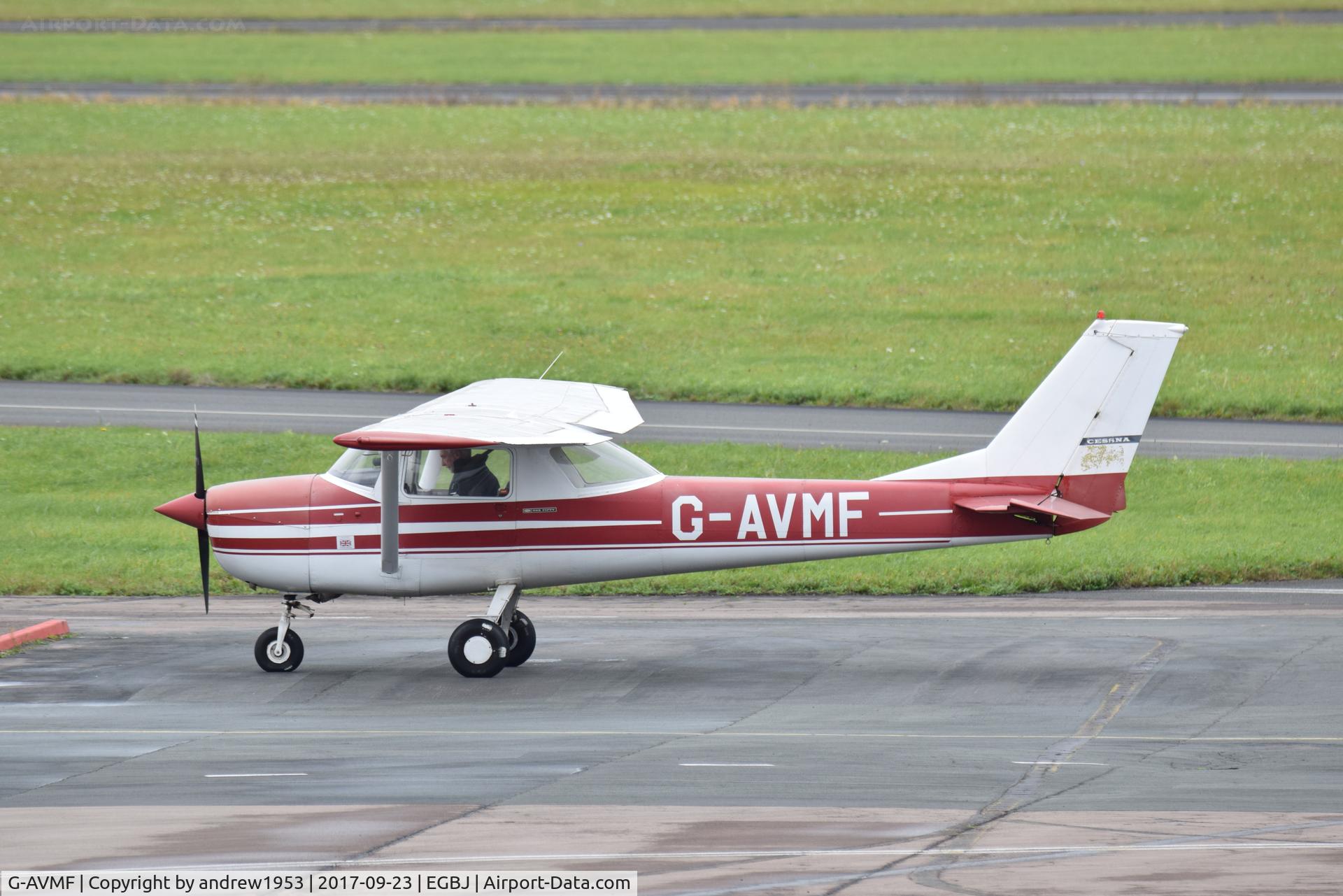 G-AVMF, 1967 Reims F150G C/N F150G-0203, G-AVMF at Gloucestershire Airport.