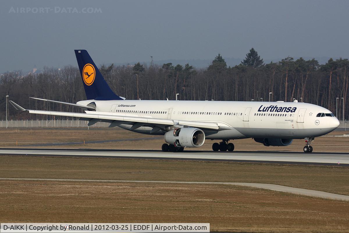 D-AIKK, 2008 Airbus A330-343X C/N 896, at fra