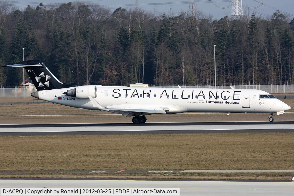 D-ACPQ, 2003 Canadair CRJ-700 (CL-600-2C10) Regional Jet C/N 10091, at fra