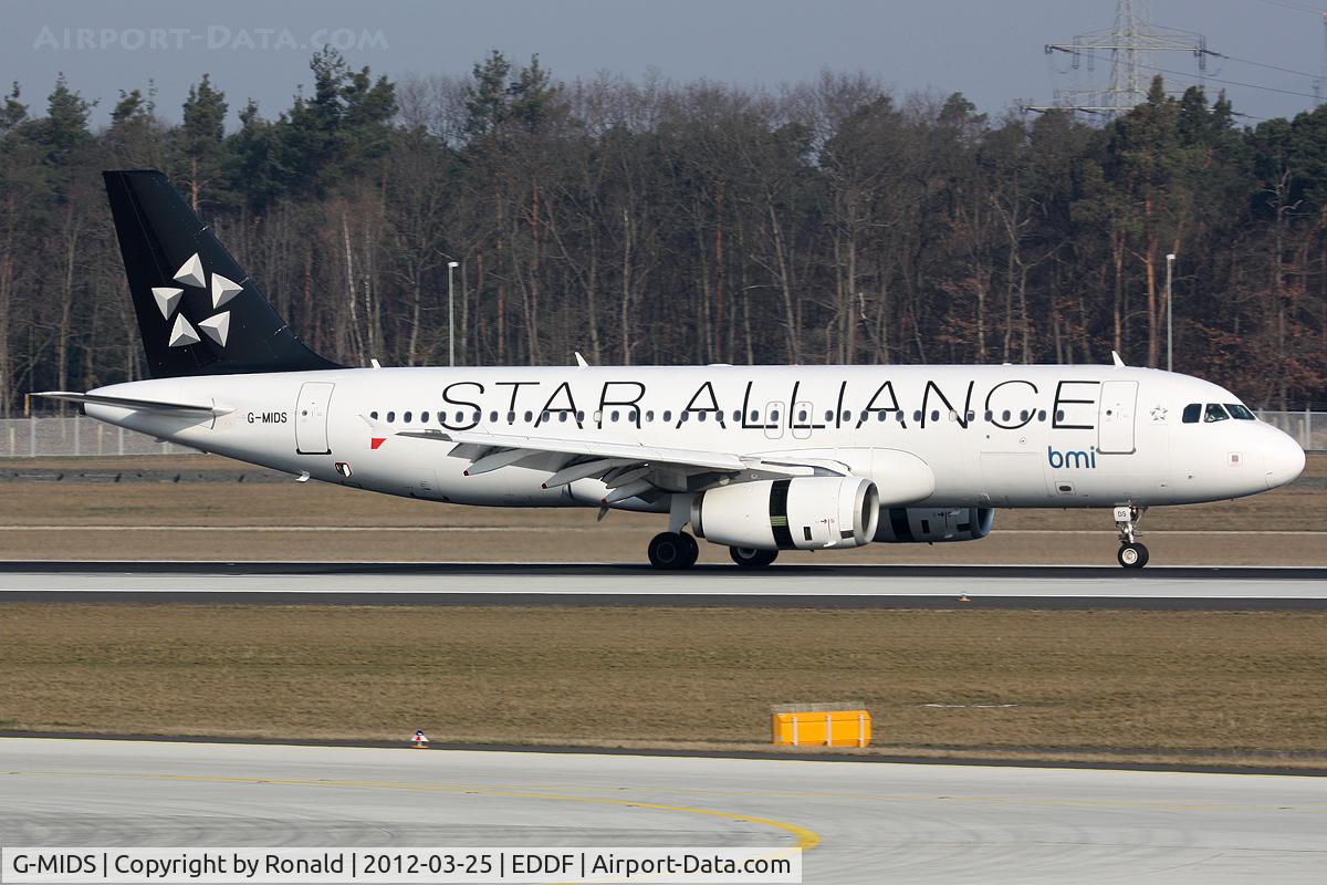 G-MIDS, 2001 Airbus A320-232 C/N 1424, at fra
