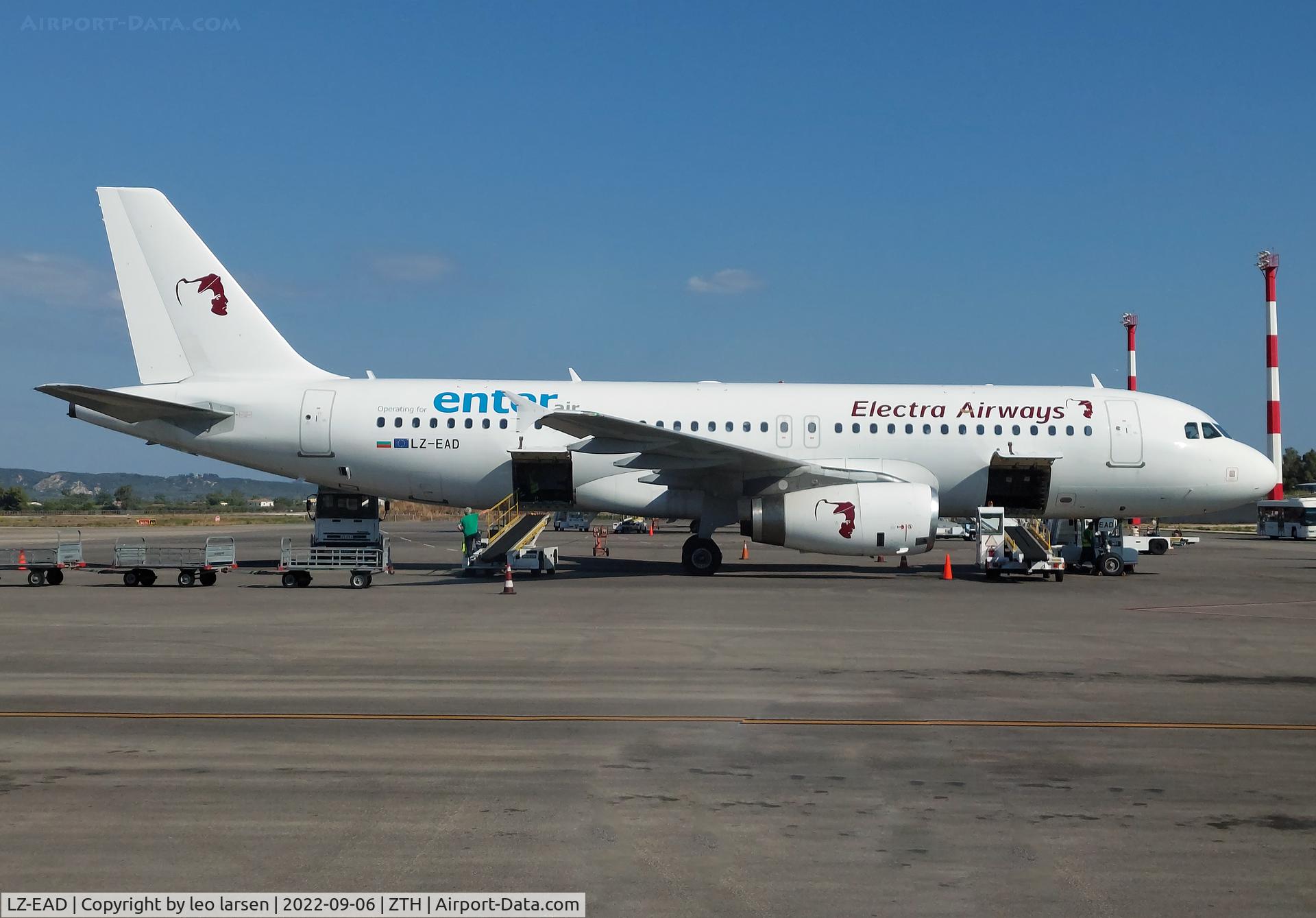 LZ-EAD, 2006 Airbus A320-232 C/N 2717, Zakynthos 6.9.2022