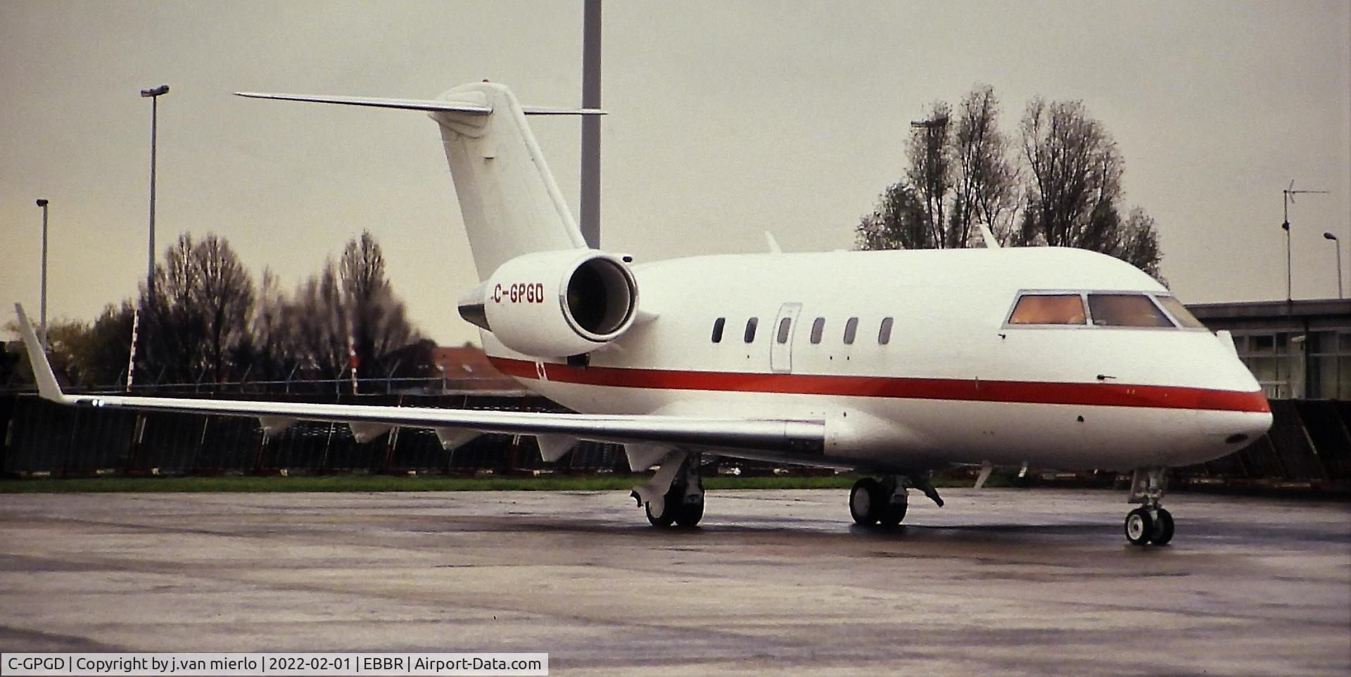 C-GPGD, 1999 Bombardier Challenger 604 (CL-600-2B16) C/N 5432, Slide scan
