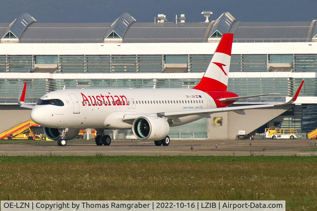 OE-LZN, 2022 Airbus A320-271N C/N 10904, Austrian Airlines Airbus A320-271N 