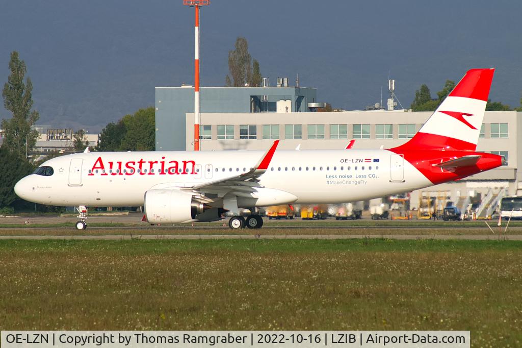 OE-LZN, 2022 Airbus A320-271N C/N 10904, Austrian Airlines Airbus A320-271N 