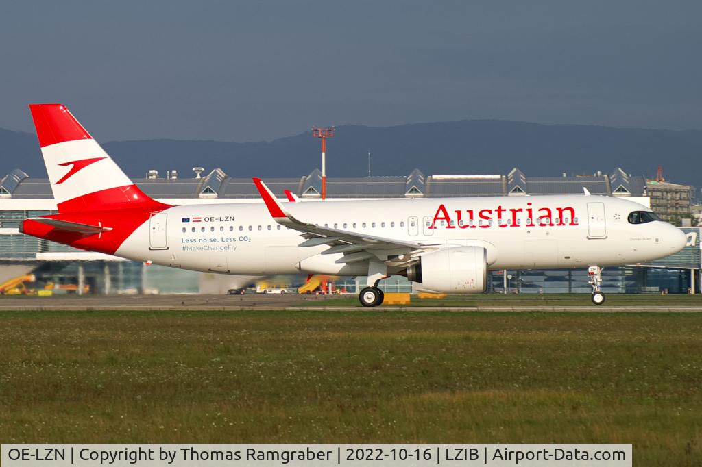 OE-LZN, 2022 Airbus A320-271N C/N 10904, Austrian Airlines Airbus A320-271N 
