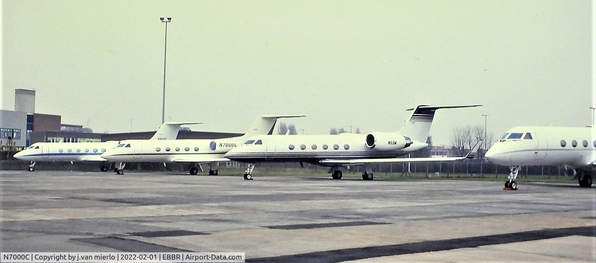 N7000C, 1982 Gulfstream American G-1159A Gulfstream III C/N 344, Slide scan