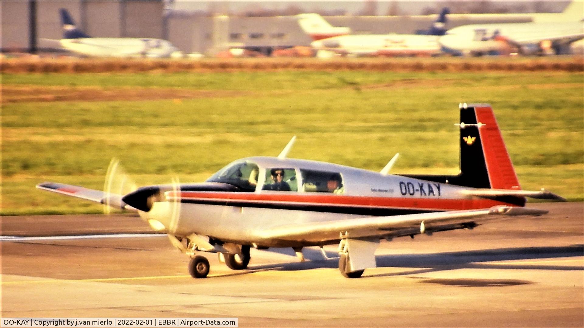 OO-KAY, Mooney M20K C/N 25-0332, Slide scan