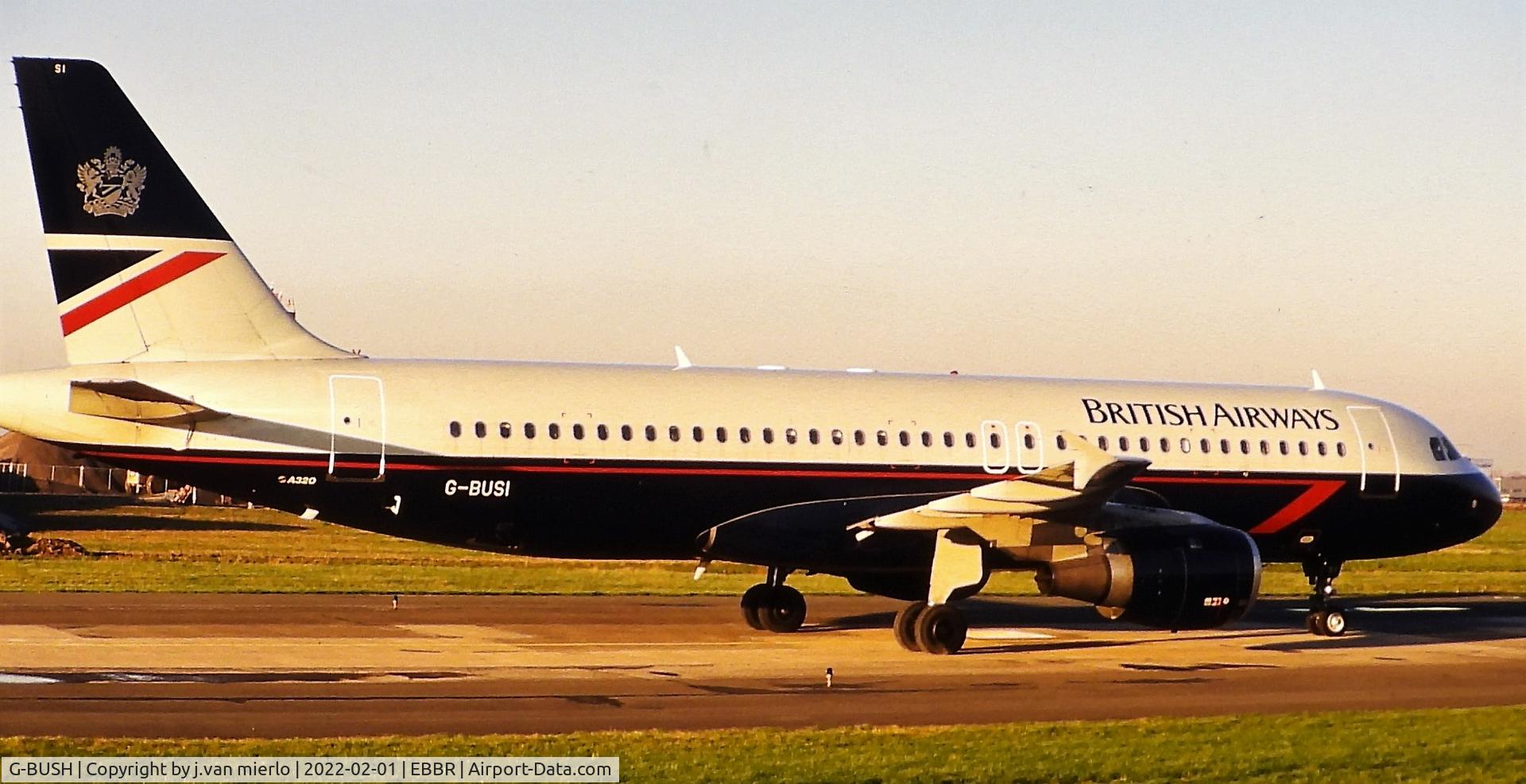 G-BUSH, 1989 Airbus A320-211 C/N 042, Slide scan