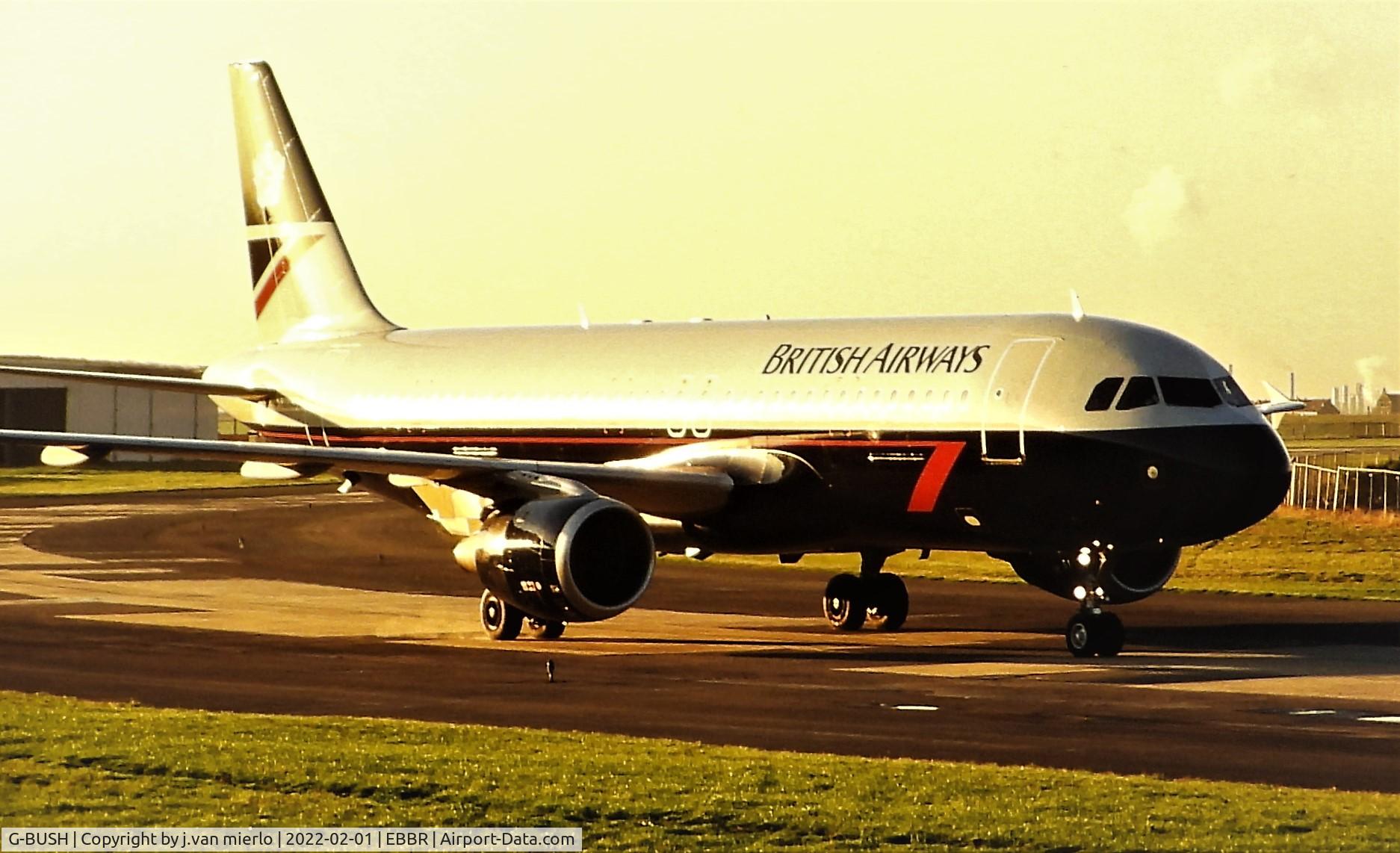 G-BUSH, 1989 Airbus A320-211 C/N 042, Slide scan