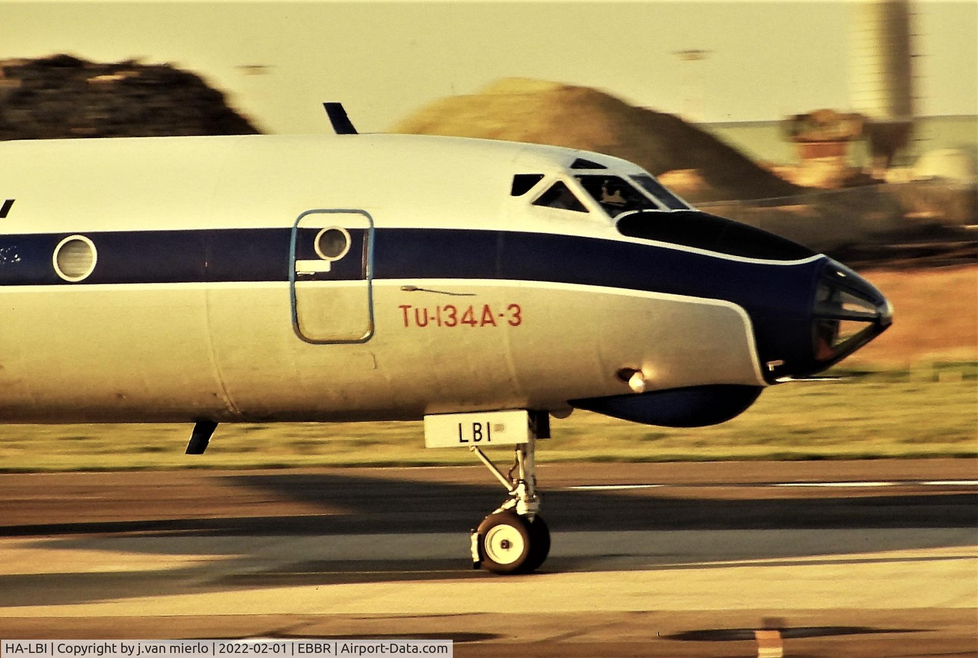 HA-LBI, 1971 Tupolev Tu-134A-3 C/N 1351301, Slide scan