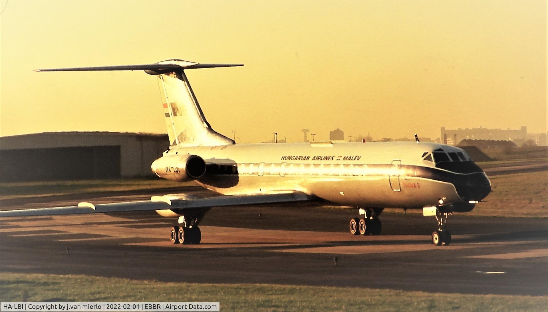 HA-LBI, 1971 Tupolev Tu-134A-3 C/N 1351301, Slide scan