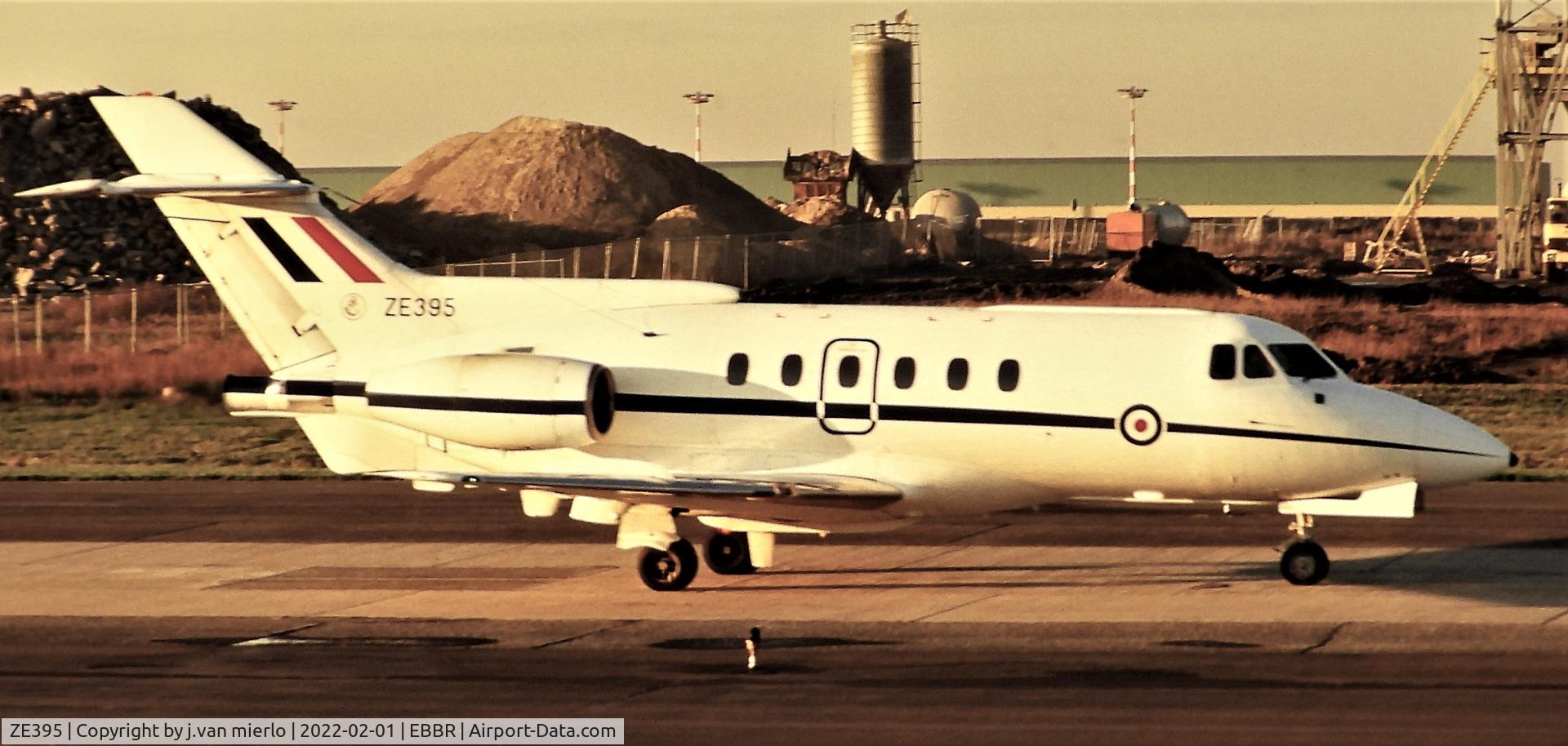 ZE395, British Aerospace BAe-125 CC.3 C/N 257205, Slide scan