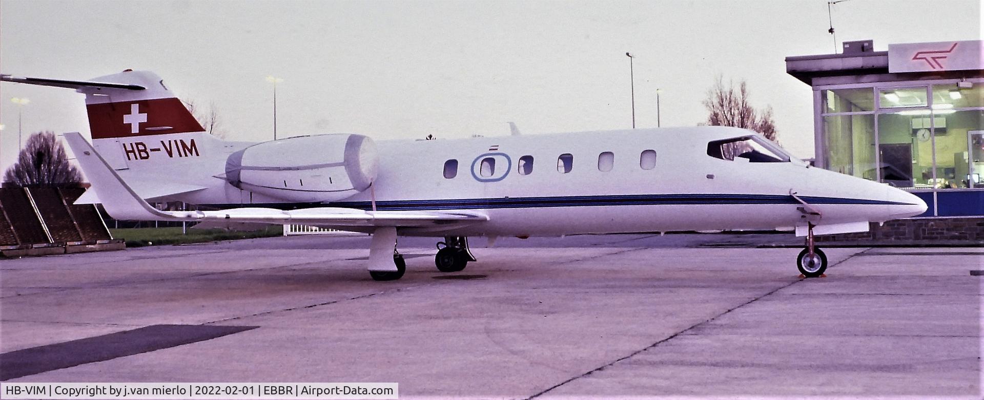 HB-VIM, Gates Learjet 31 C/N 31-018, Slide scan