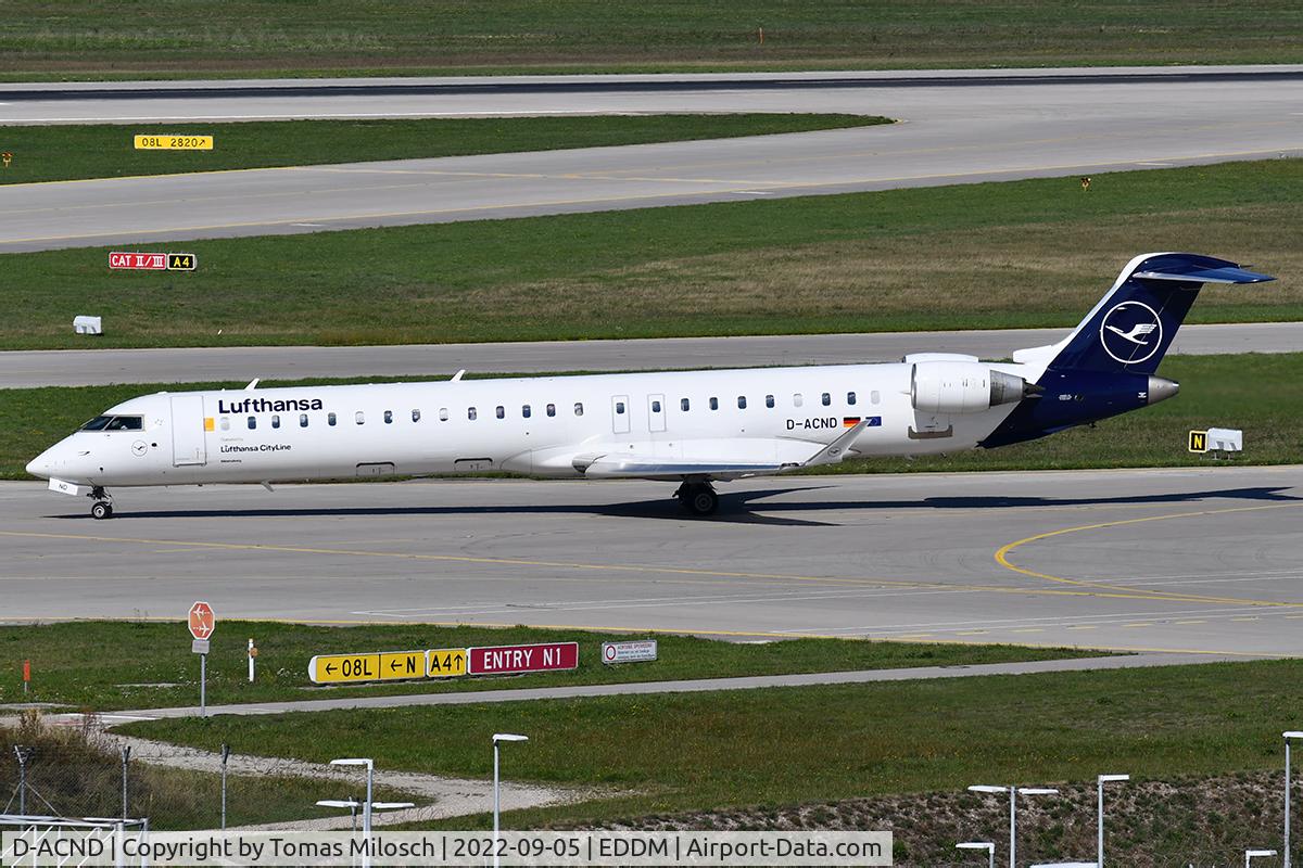 D-ACND, 2009 Bombardier CRJ-701 (CL-600-2C10) Regional Jet C/N 15238, 