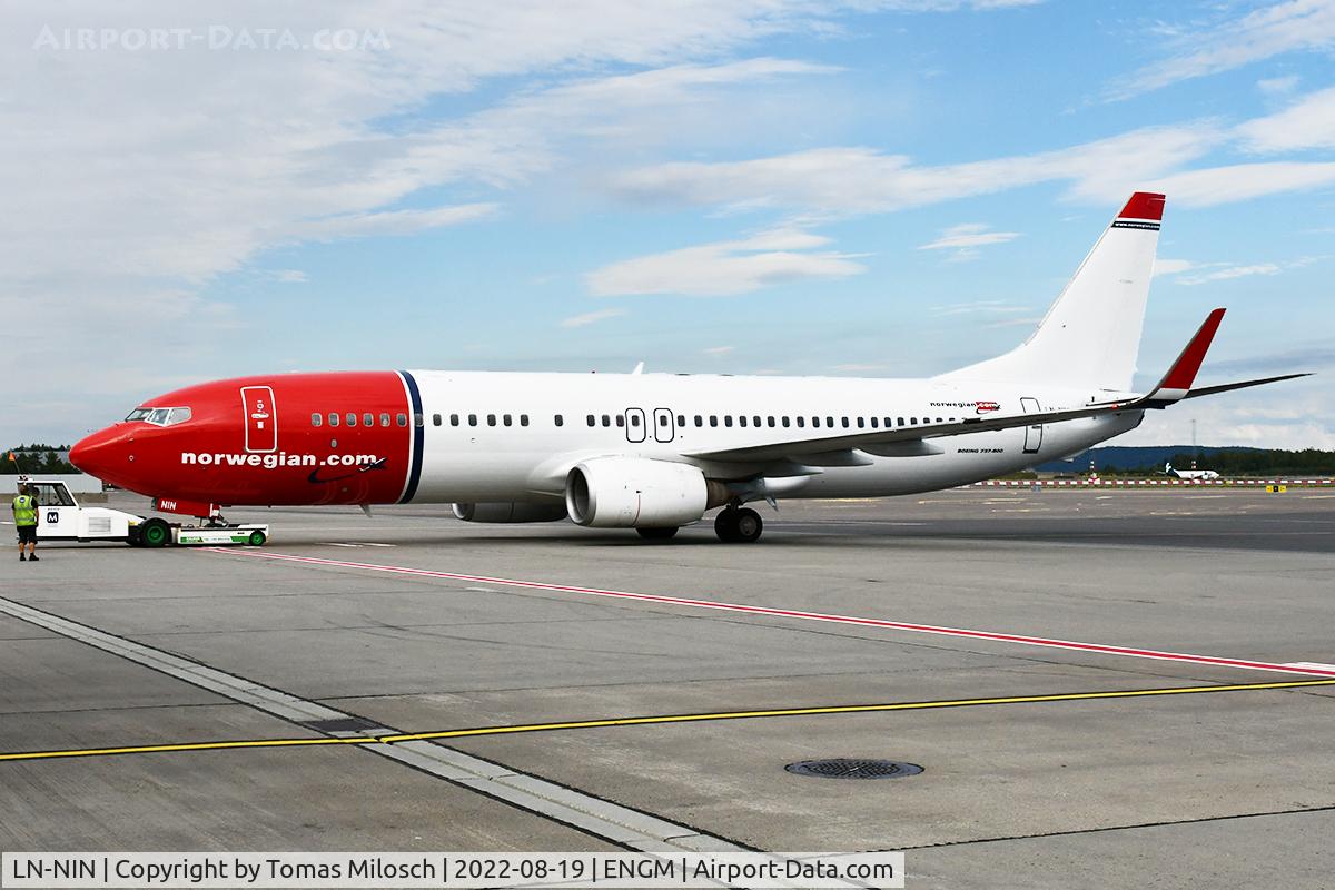 LN-NIN, 2007 Boeing 737-81M C/N 30721, 