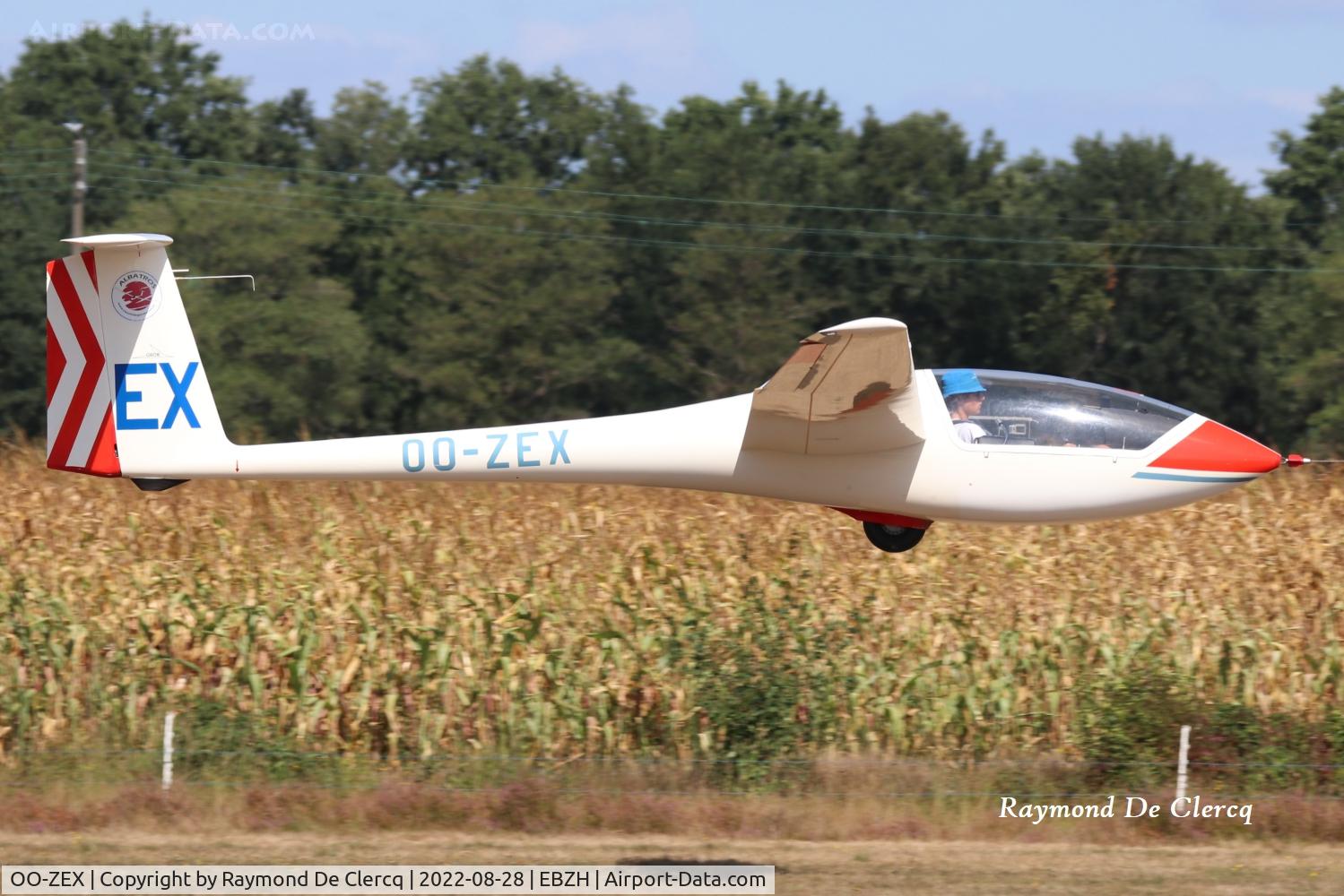 OO-ZEX, 1978 Grob G-102 Astir CS Jeans C/N 2175, At Kiewit.