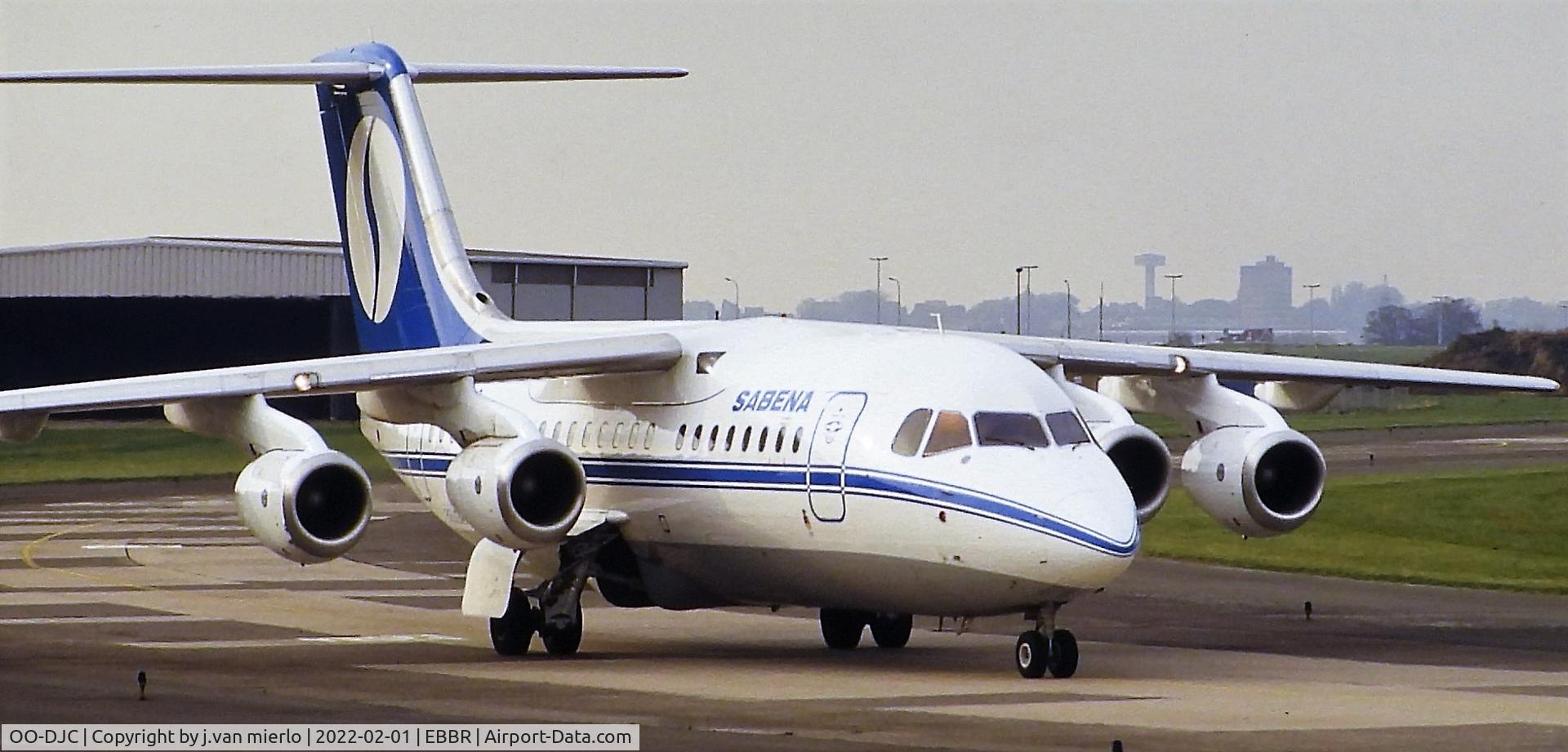 OO-DJC, 1987 British Aerospace BAe.146-200 C/N E2069, Slide scan