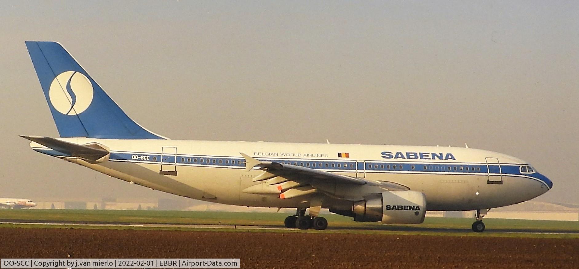 OO-SCC, 1986 Airbus A310-322 C/N 437, Slide scan