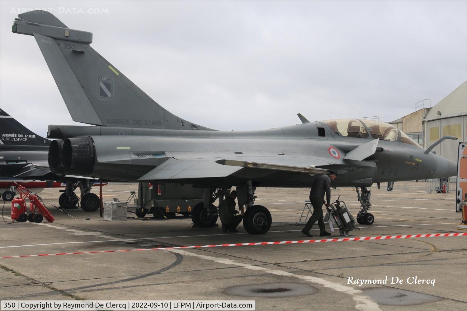 350, 2014 Dassault Rafale B C/N 350, 350 Rafale currently coded as 4-FQ, seen at Air Legend Air Show Melun.