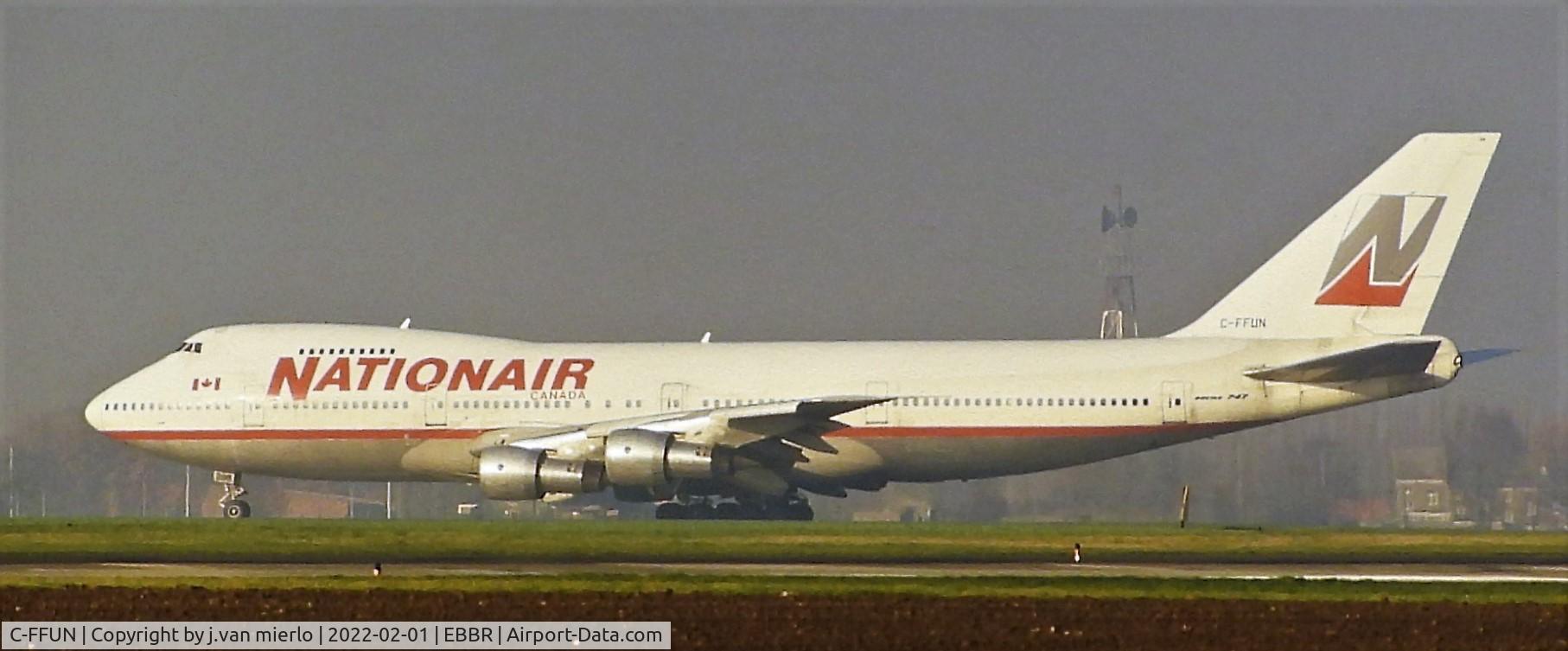 C-FFUN, 1971 Boeing 747-1D1 C/N 20305, Slide scan