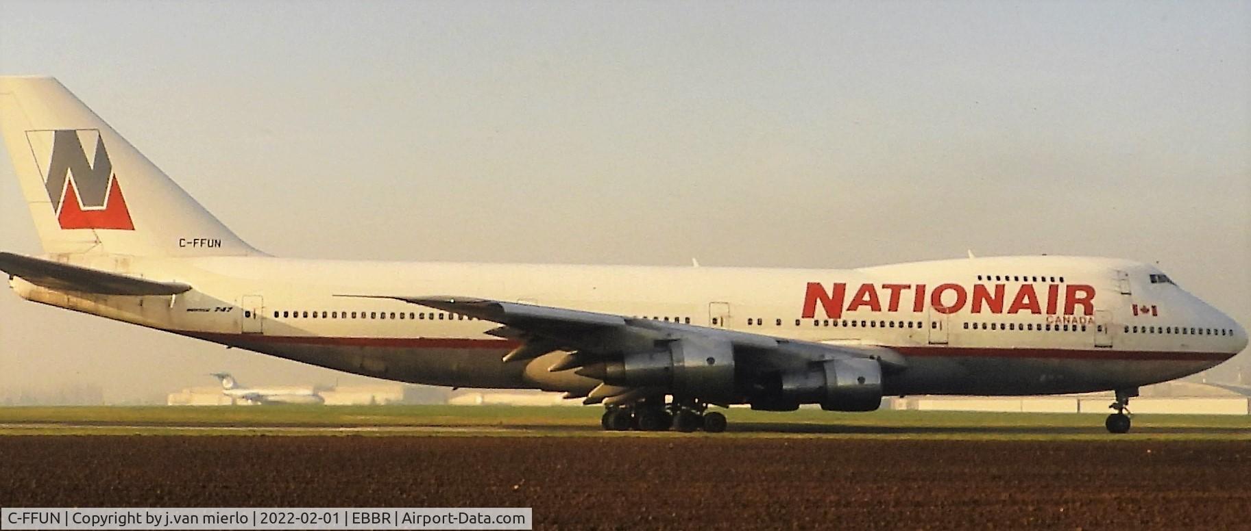C-FFUN, 1971 Boeing 747-1D1 C/N 20305, Slide scan