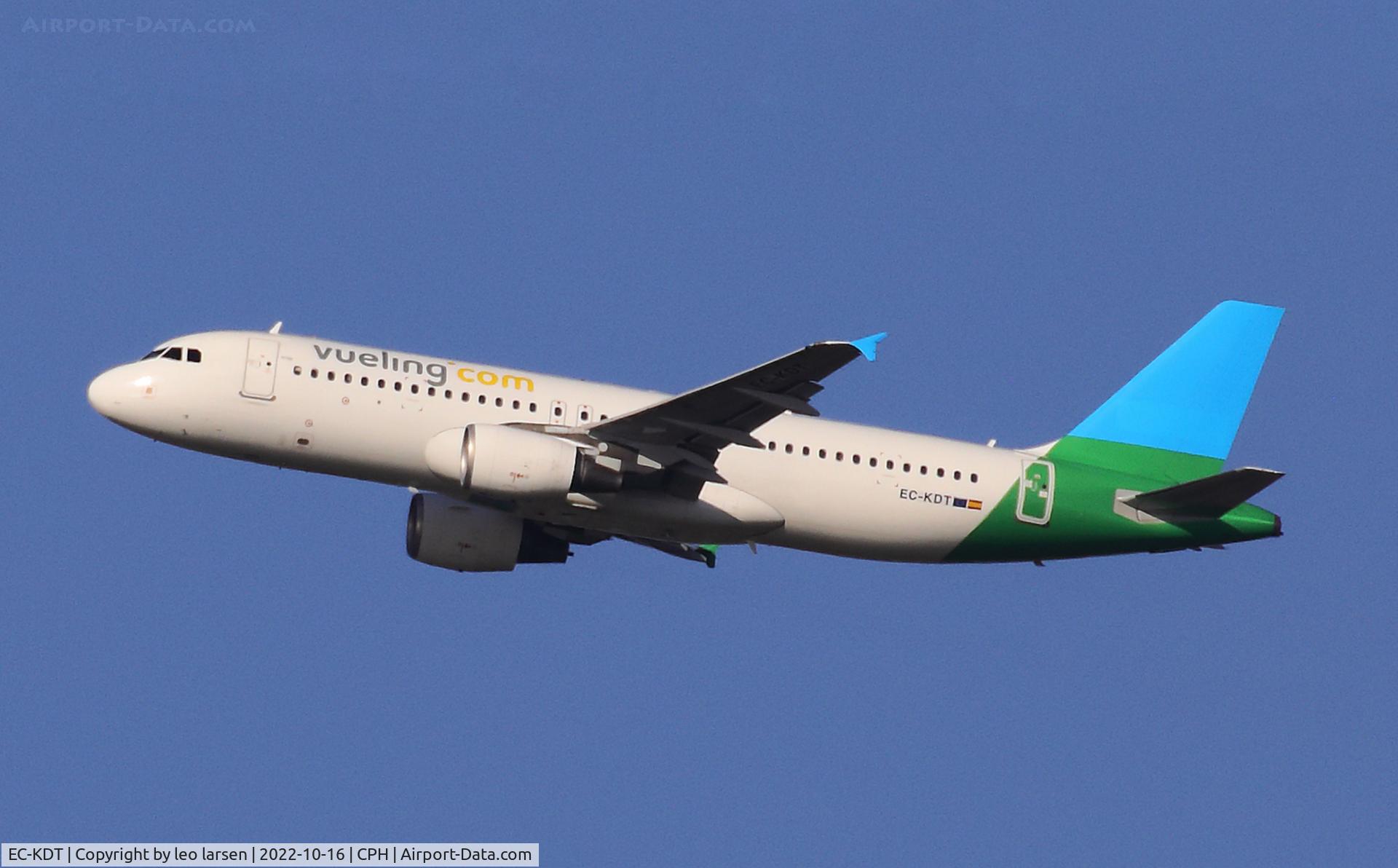 EC-KDT, 2007 Airbus A320-216 C/N 3145, Copenhagen 16.10-2022