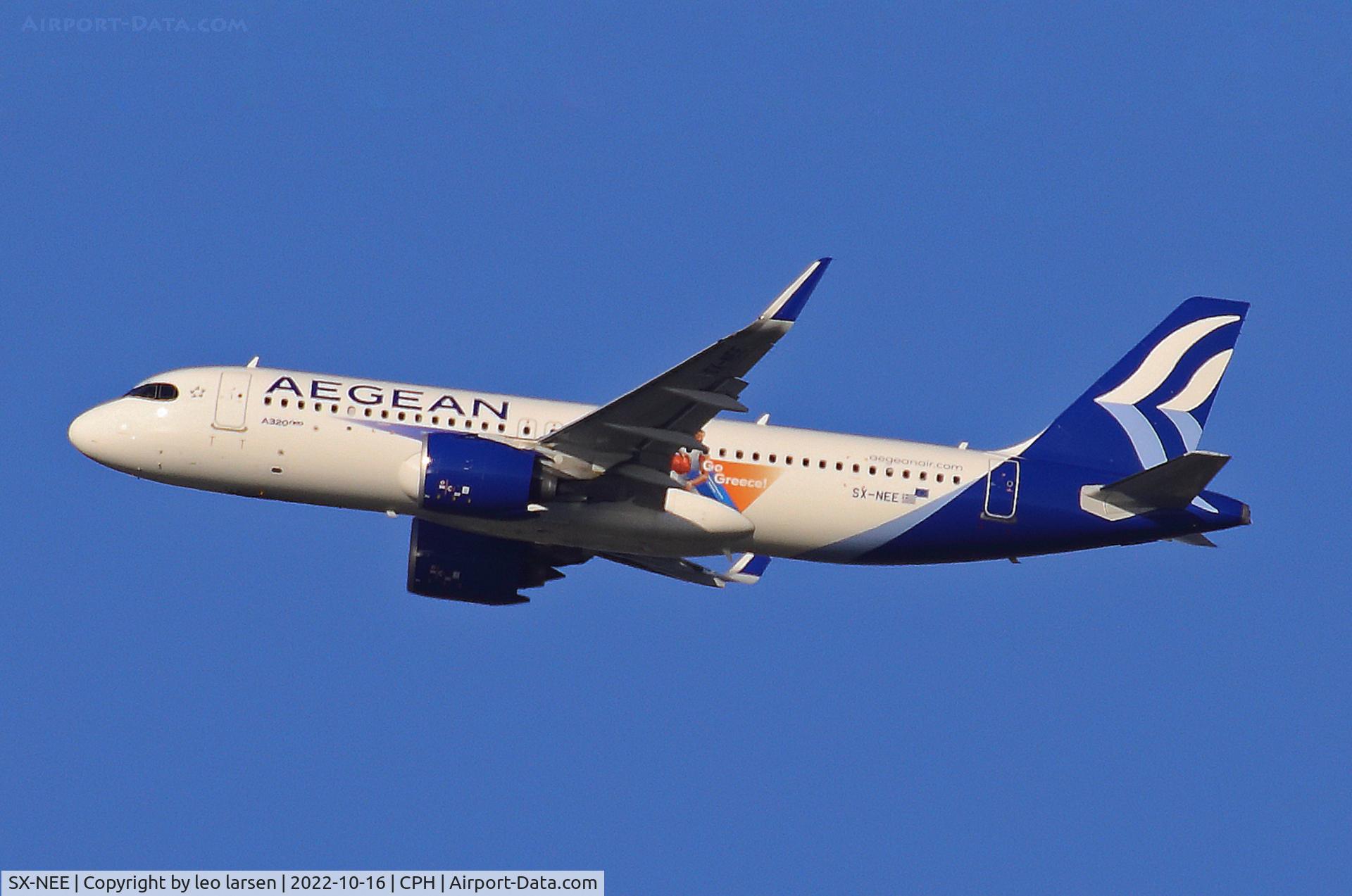 SX-NEE, 2022 Airbus A320-271N C/N 10901, Copenhagen 16.10.2022