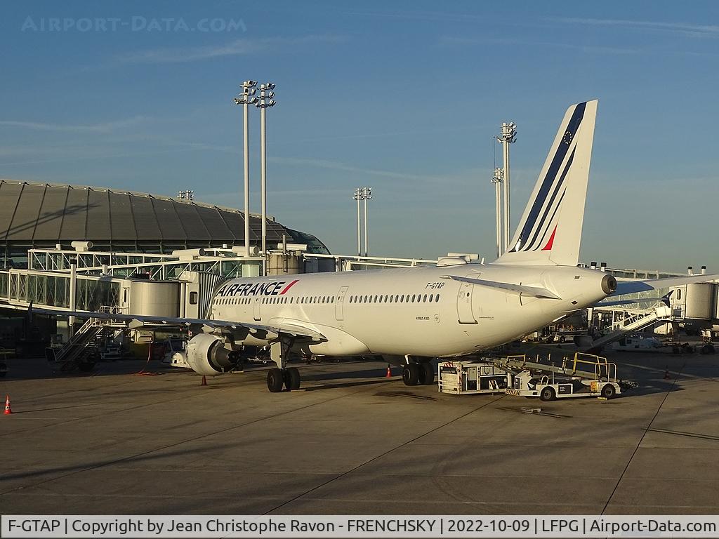 F-GTAP, 2008 Airbus A321-211 C/N 3372, Air France terminal 2F