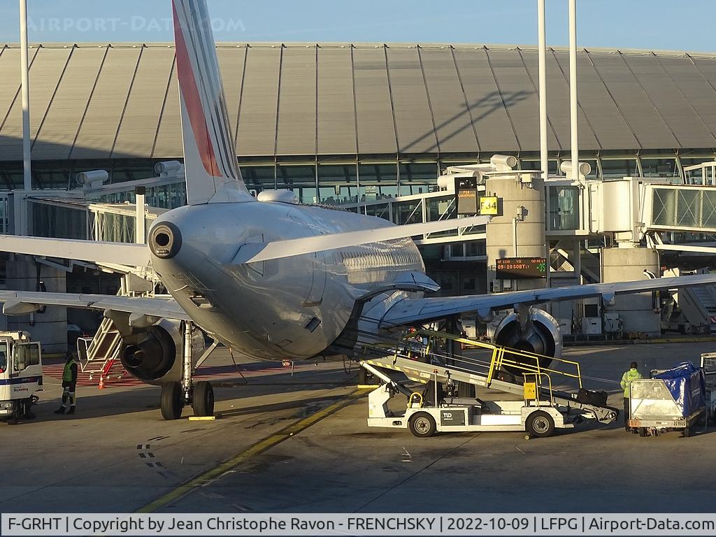 F-GRHT, 2001 Airbus A319-111 C/N 1449, Air France terminal 2F