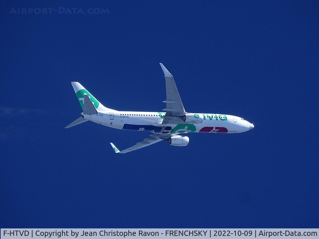 F-HTVD, 2017 Boeing 737-8K2 C/N 62154, Transavia TO3502 Paris Orly to Heraklion