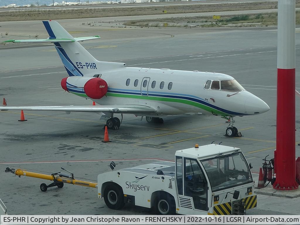 ES-PHR, Hawker 750 C/N HB-33, Panaviatic Ltd (Jaguar Distribution Corp)