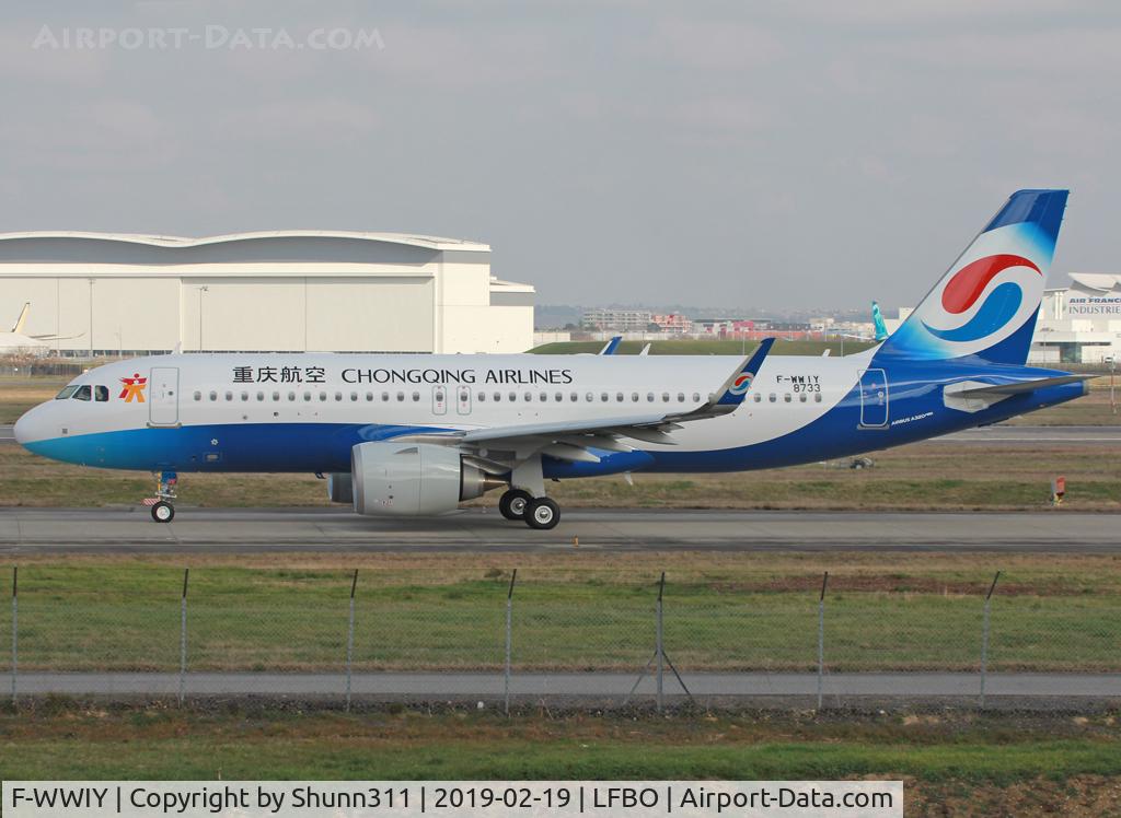 F-WWIY, 2019 Airbus A320-251N C/N 8733, C/n 8733 - To be B-305Q