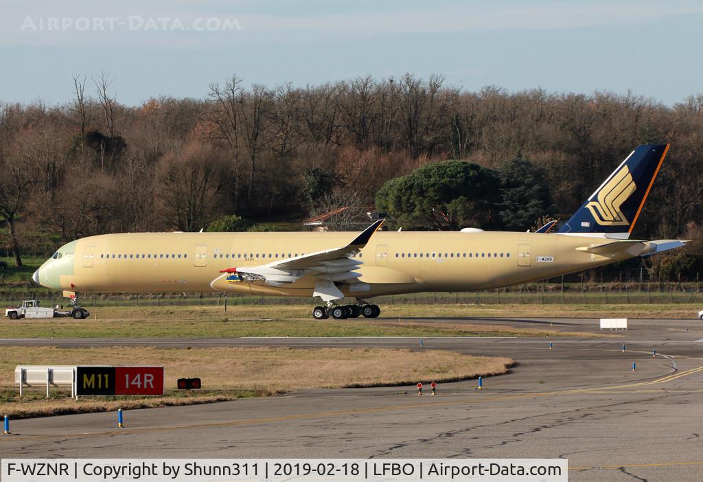 F-WZNR, 2019 Airbus A350-941 C/N 0309, C/n 0309 - For Singapore Airlines as 9V-SHG