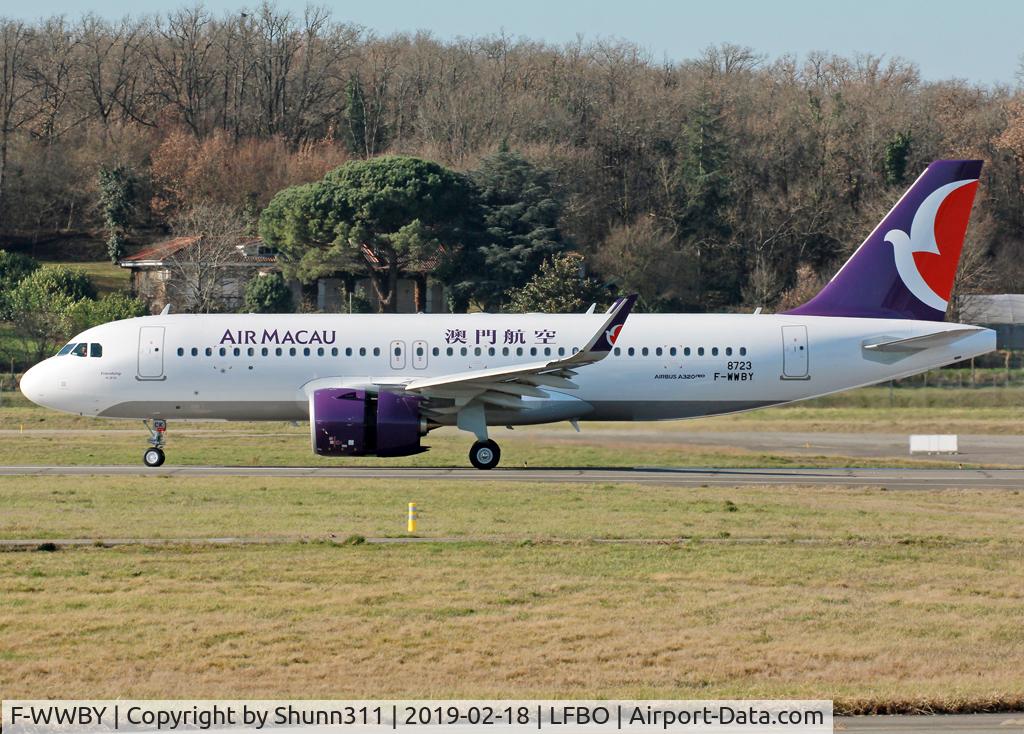 F-WWBY, 2019 Airbus A320-271N C/N 8723, C/n 8723 - To be B-MCK