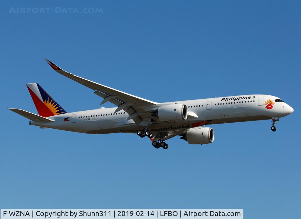 F-WZNA, 2018 Airbus A350-941 C/N 280, C/n 0280 - To be RP-C8507
