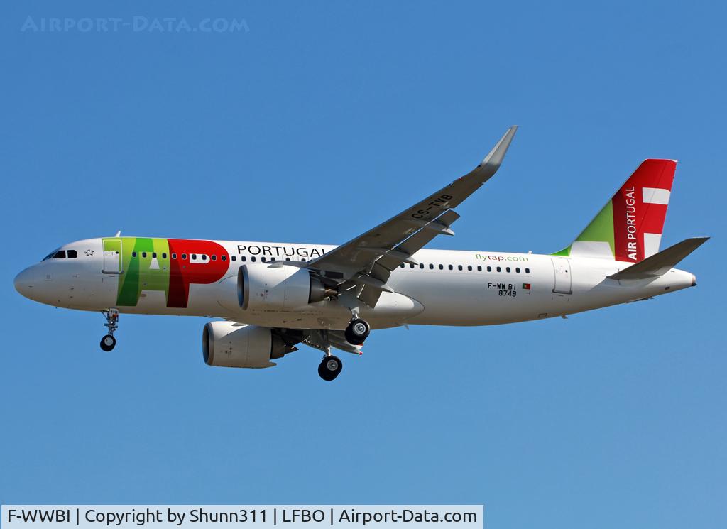 F-WWBI, 2019 Airbus A320-251NEO C/N 8749, C/n 8749 - To be CS-TVB